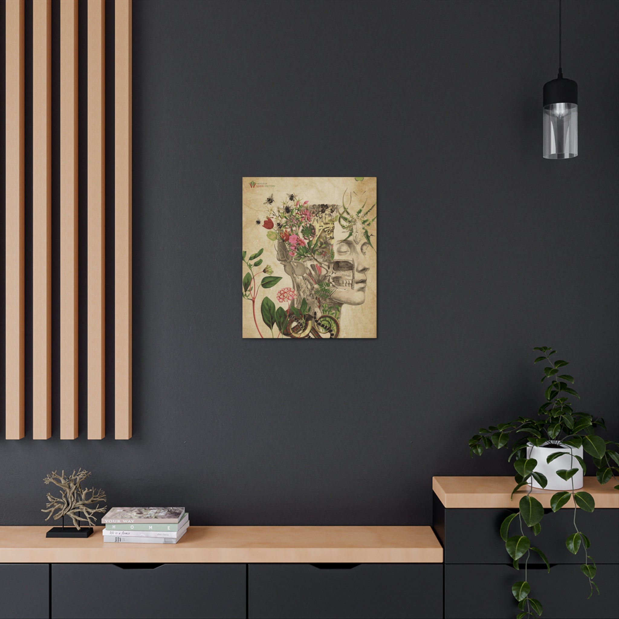 "Nature & Anatomy" V2 Canvas Print