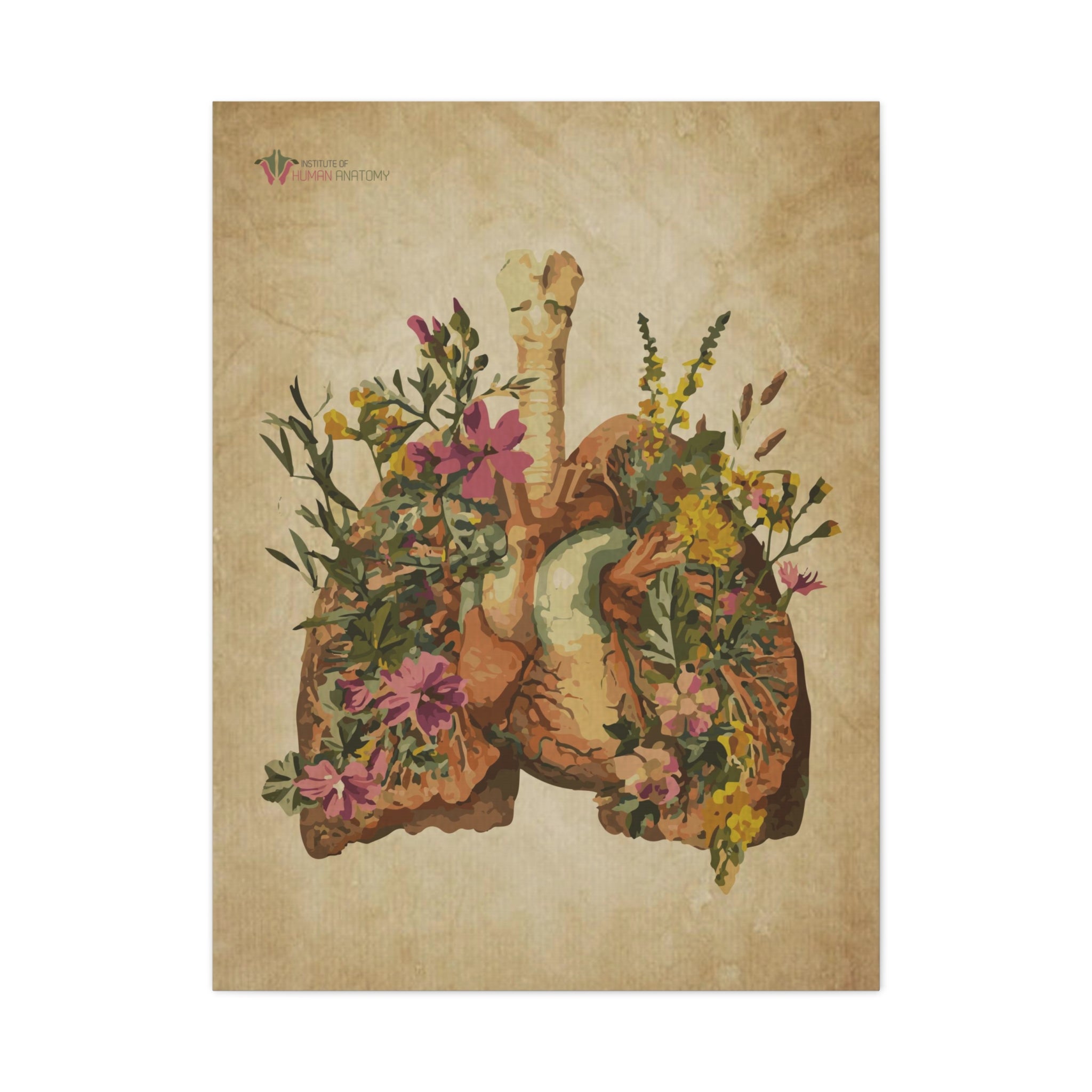 "Lungs In Bloom" Canvas Print