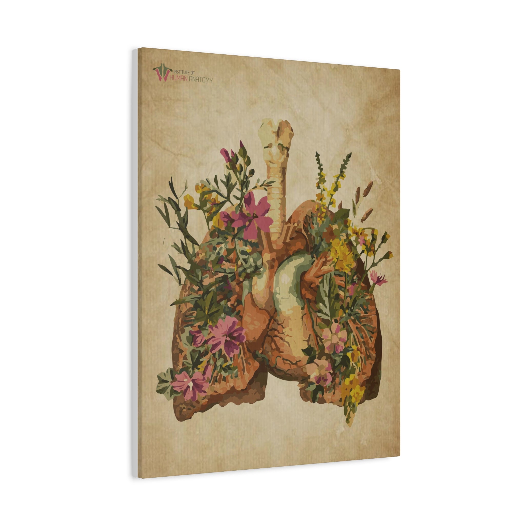 "Lungs In Bloom" Canvas Print