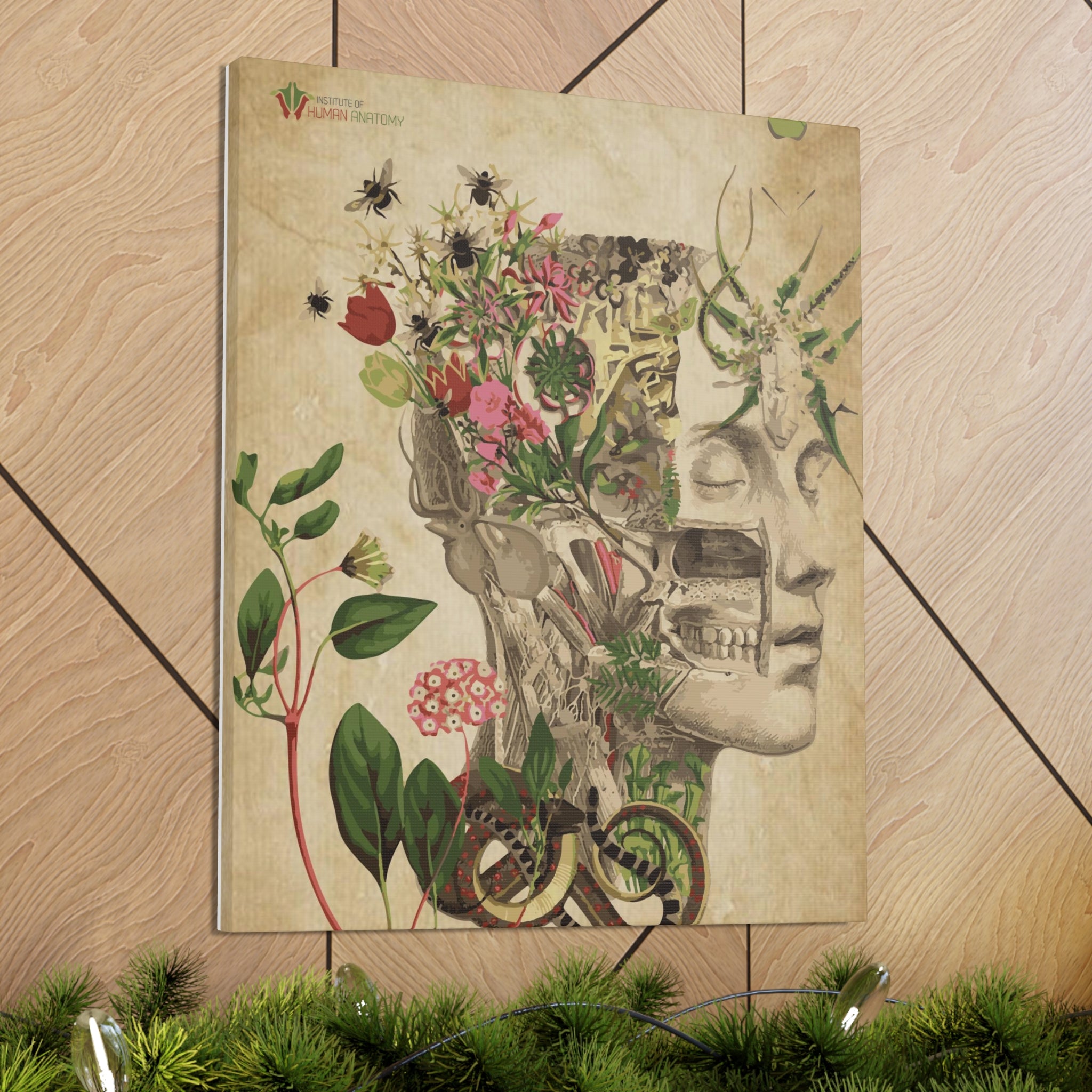 "Nature & Anatomy" V2 Canvas Print