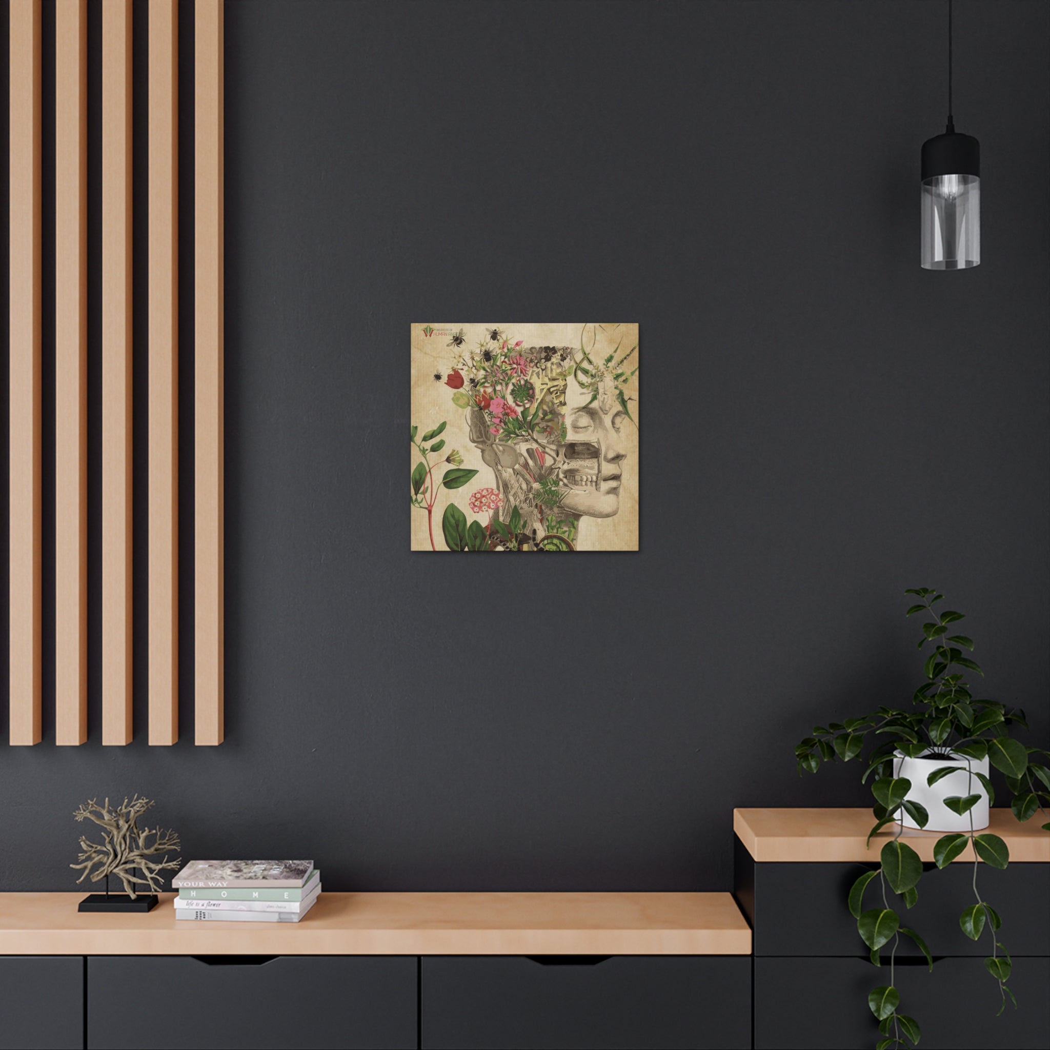 "Nature & Anatomy" V2 Canvas Print