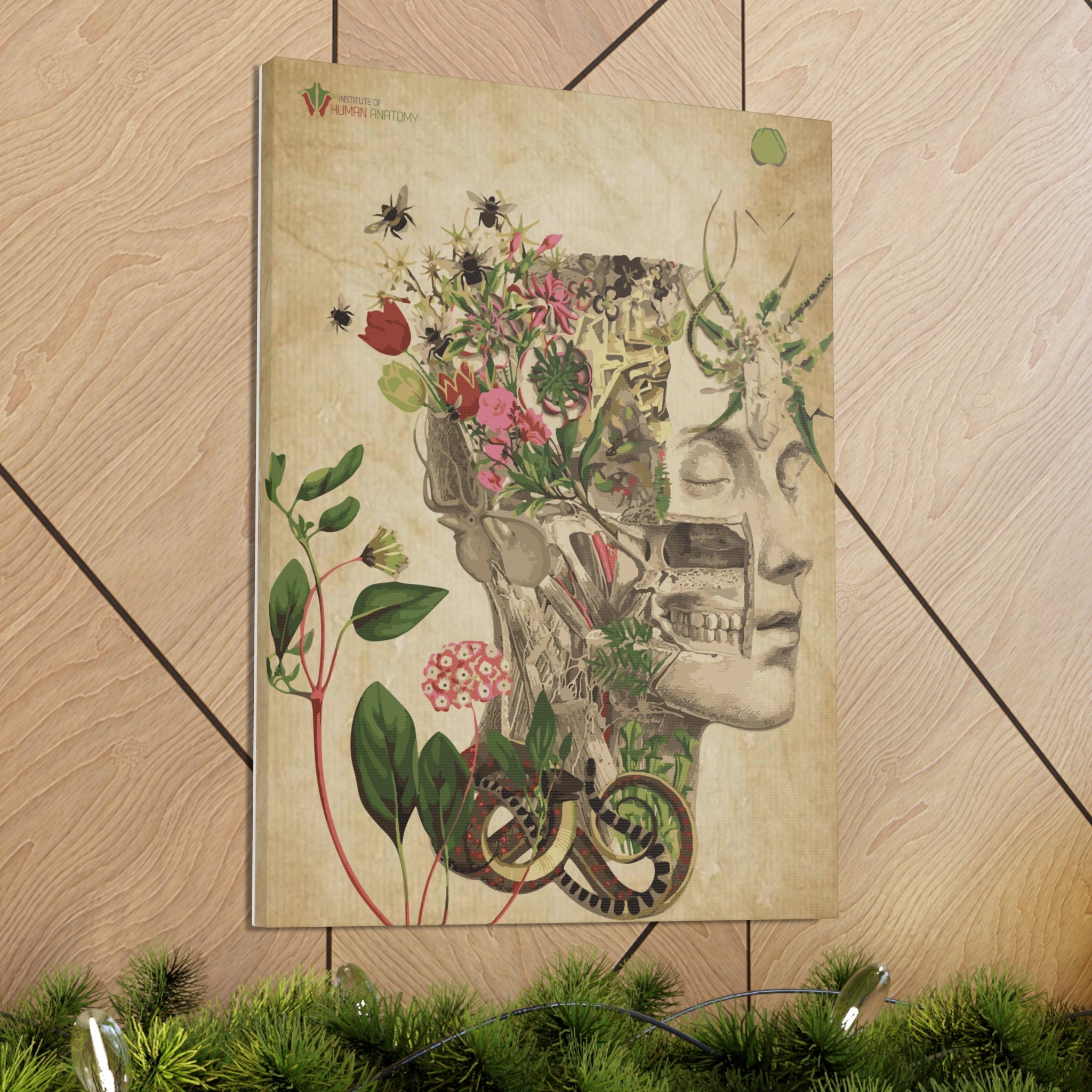 "Nature & Anatomy" V2 Canvas Print