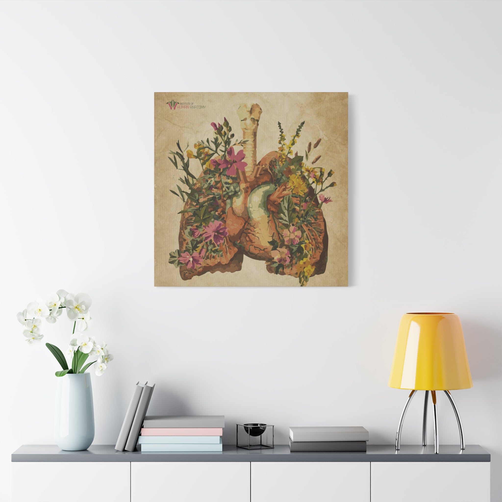 "Lungs In Bloom" Canvas Print