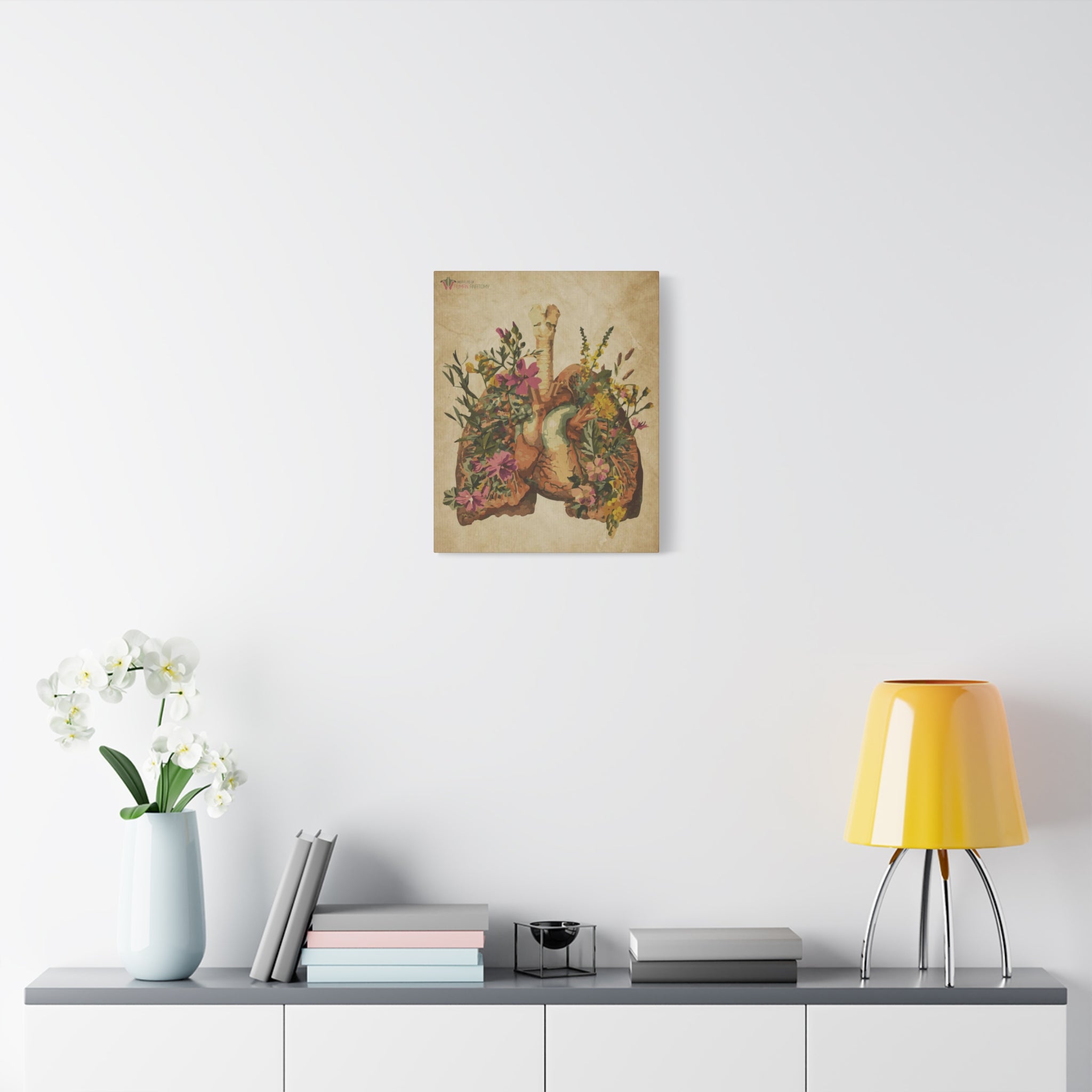 "Lungs In Bloom" Canvas Print