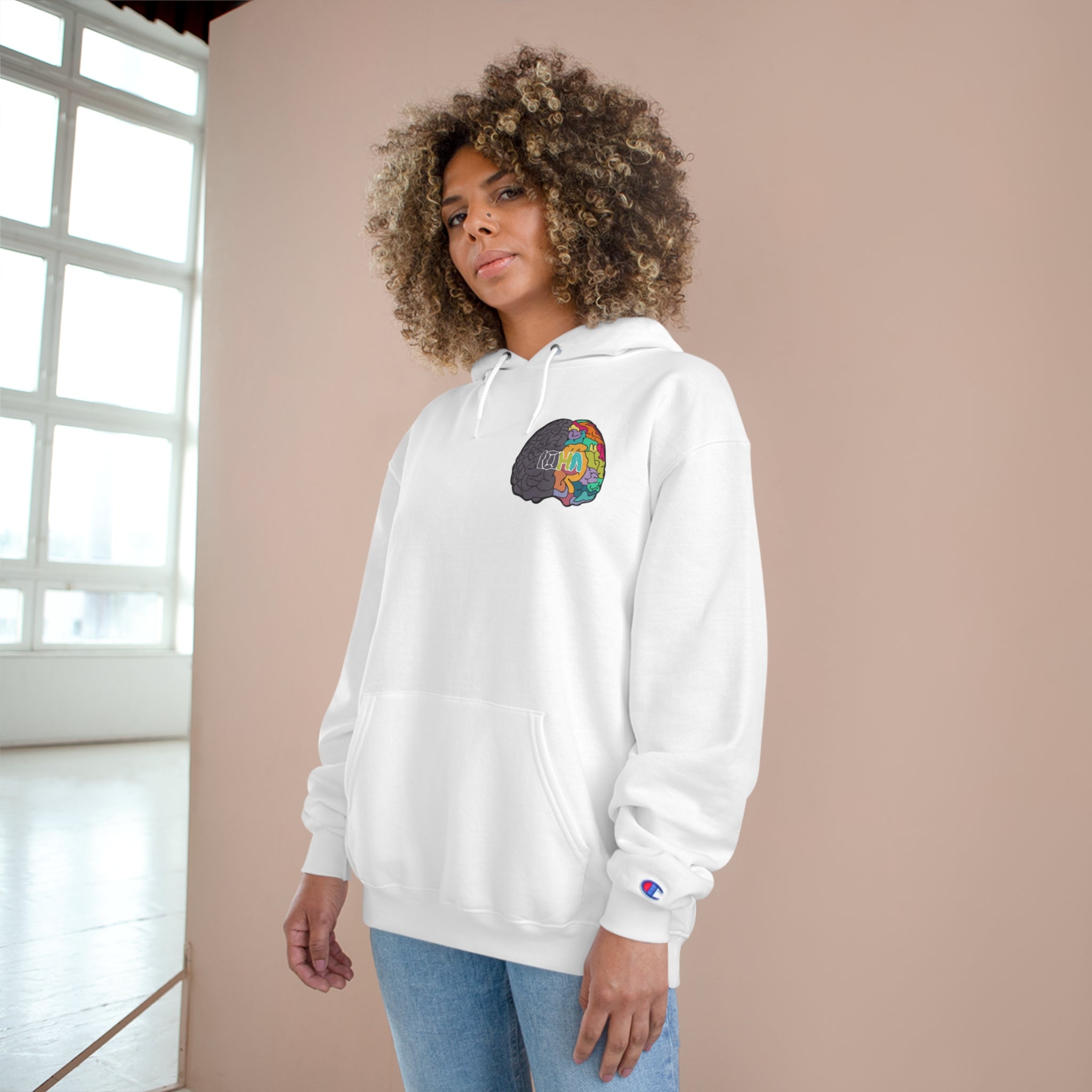"Mind Blown" IOHA x Champion Hoodie