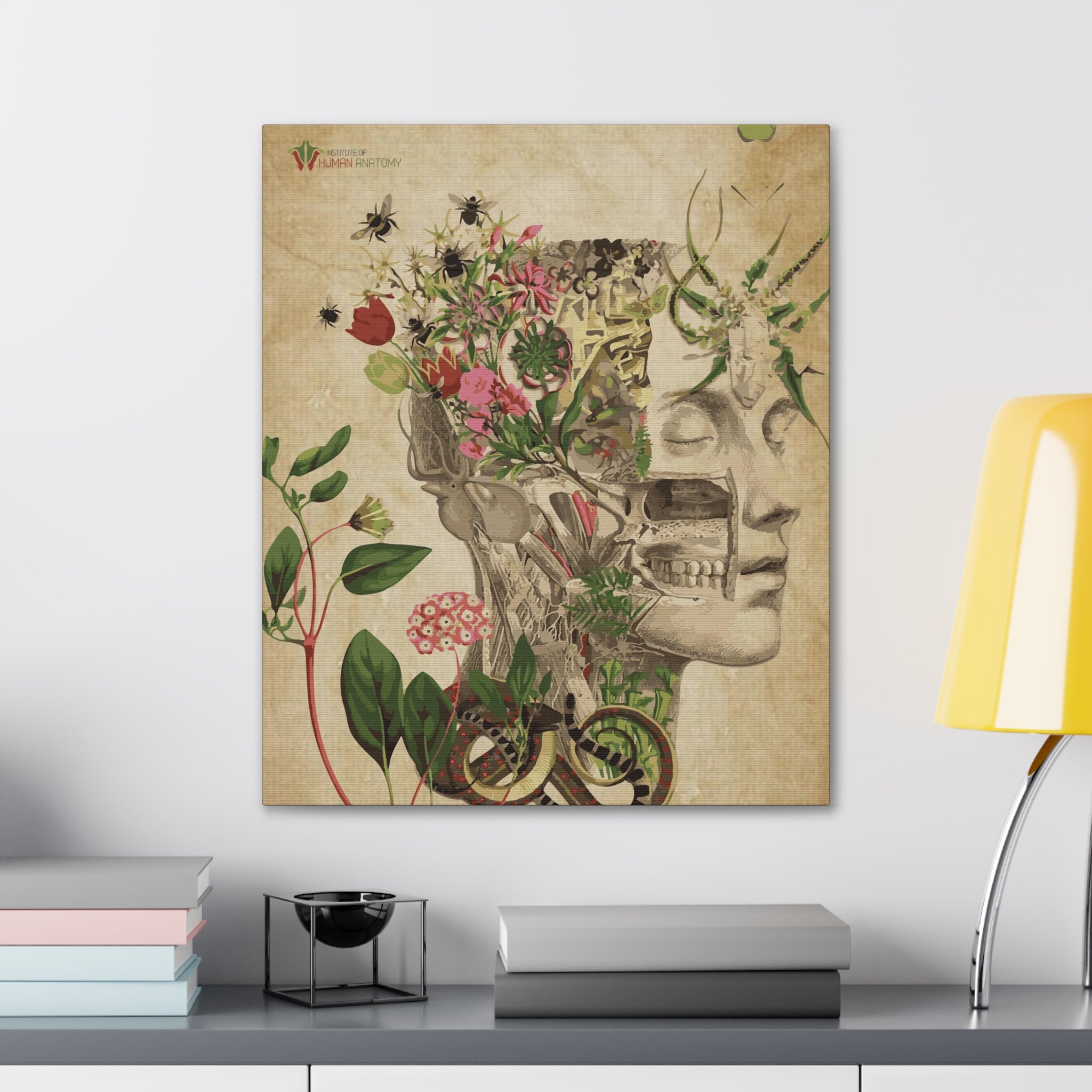 "Nature & Anatomy" V2 Canvas Print