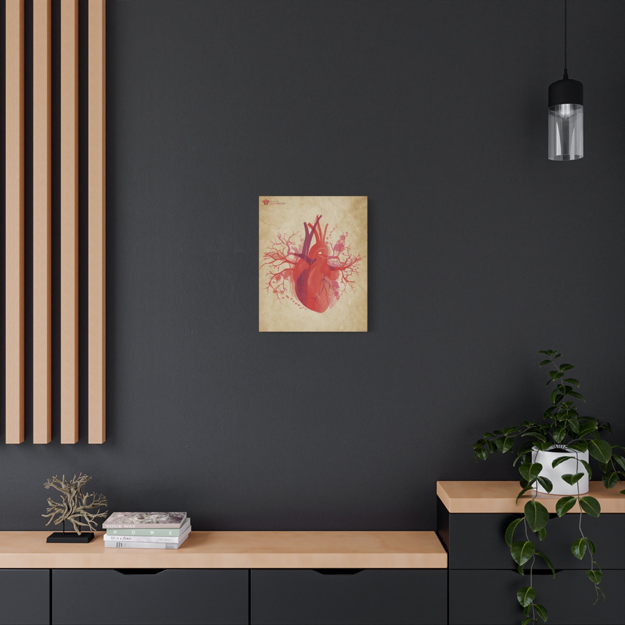 "The Visceral Heart" Canvas Print