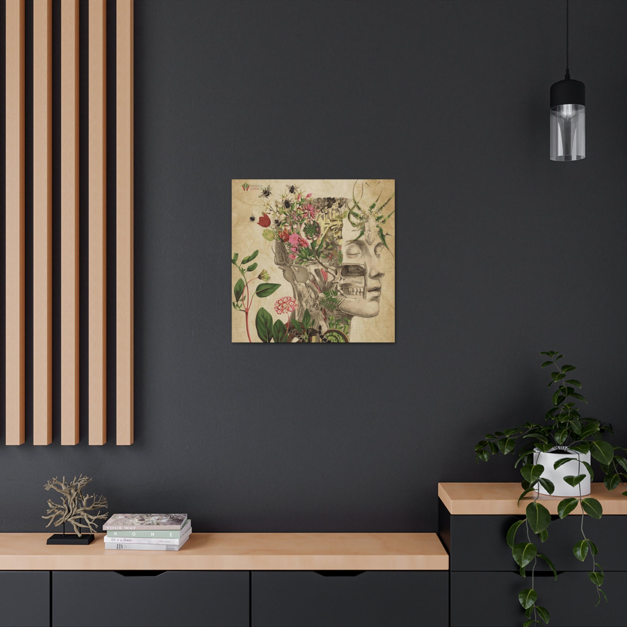 "Nature & Anatomy" V2 Canvas Print