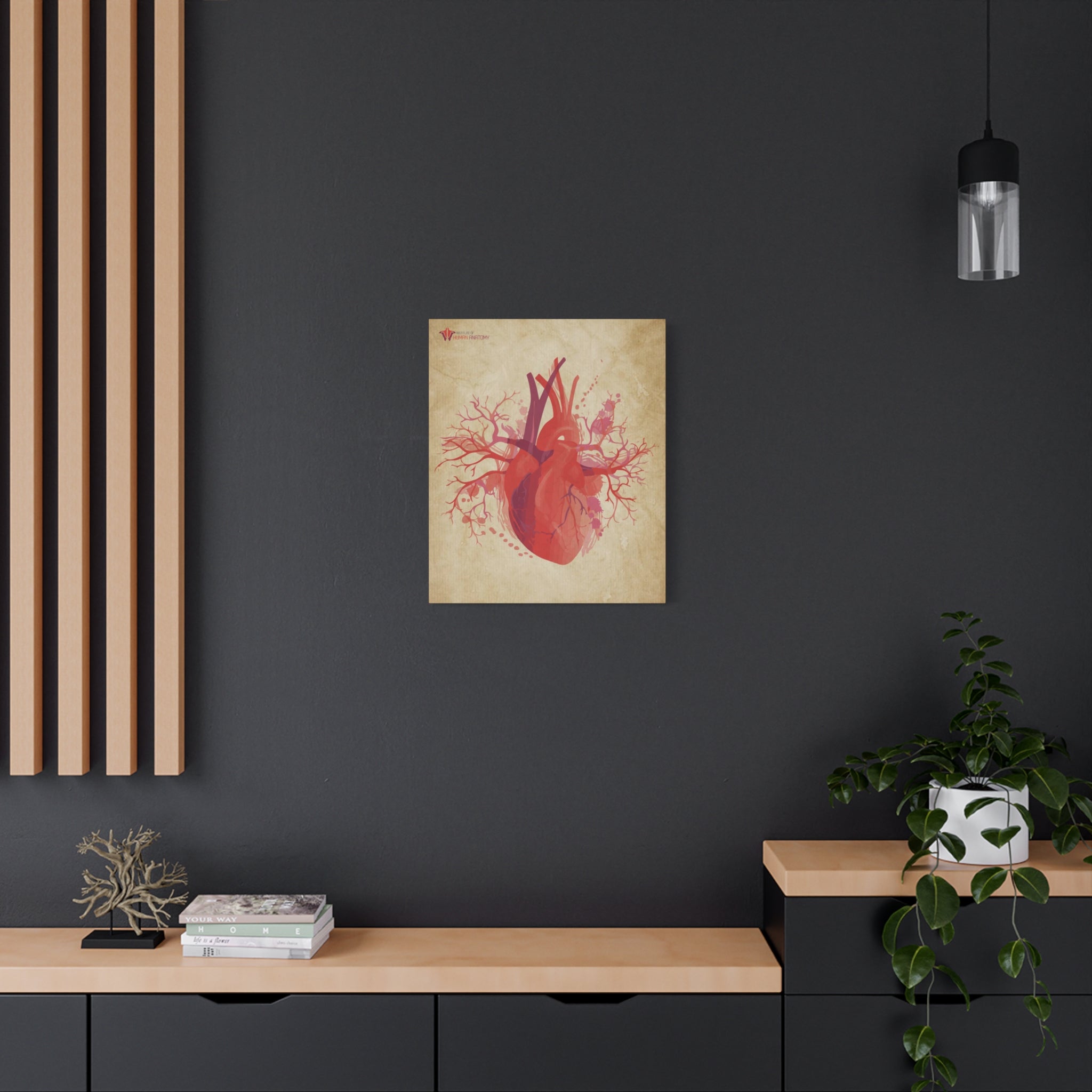 "The Visceral Heart" Canvas Print