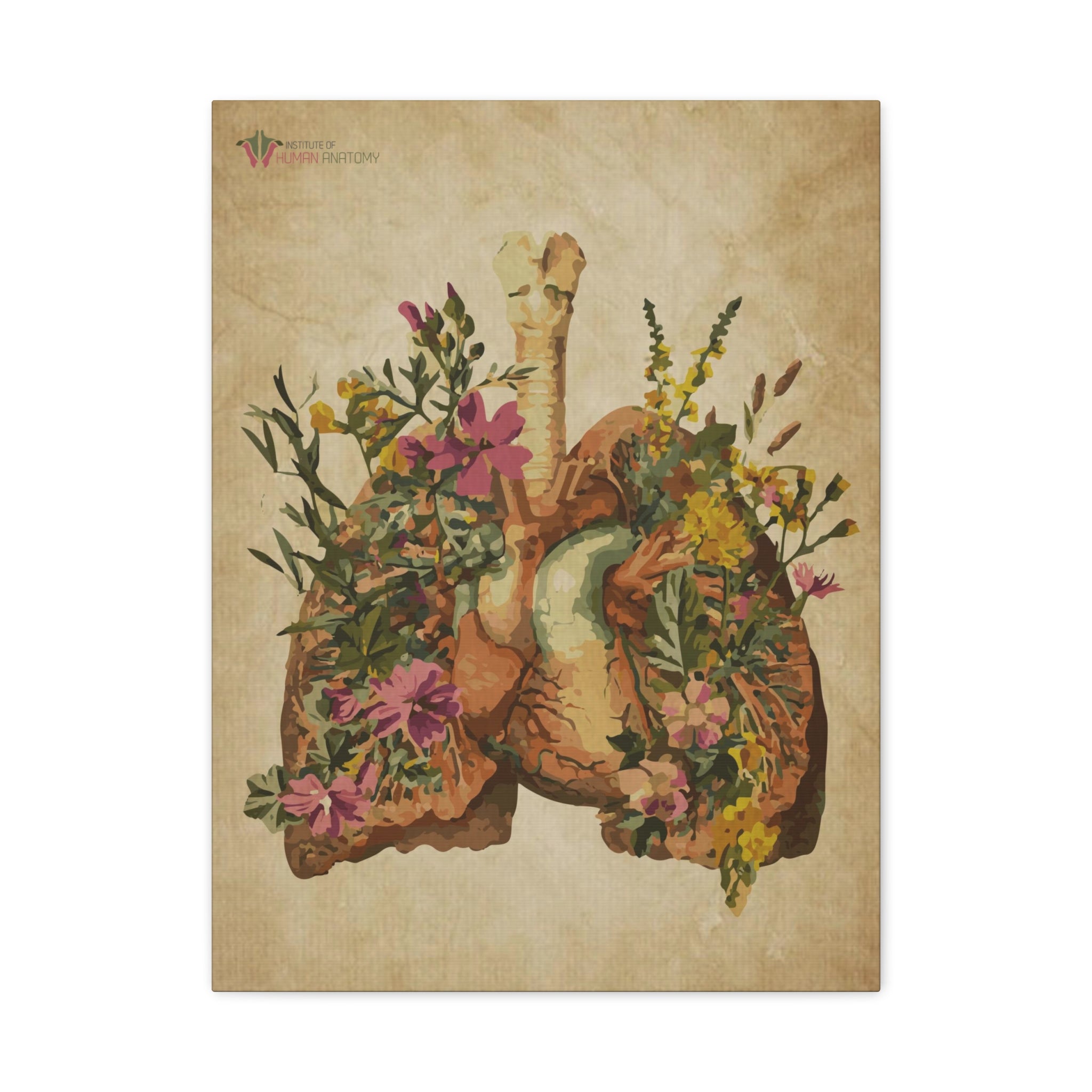 "Lungs In Bloom" Canvas Print