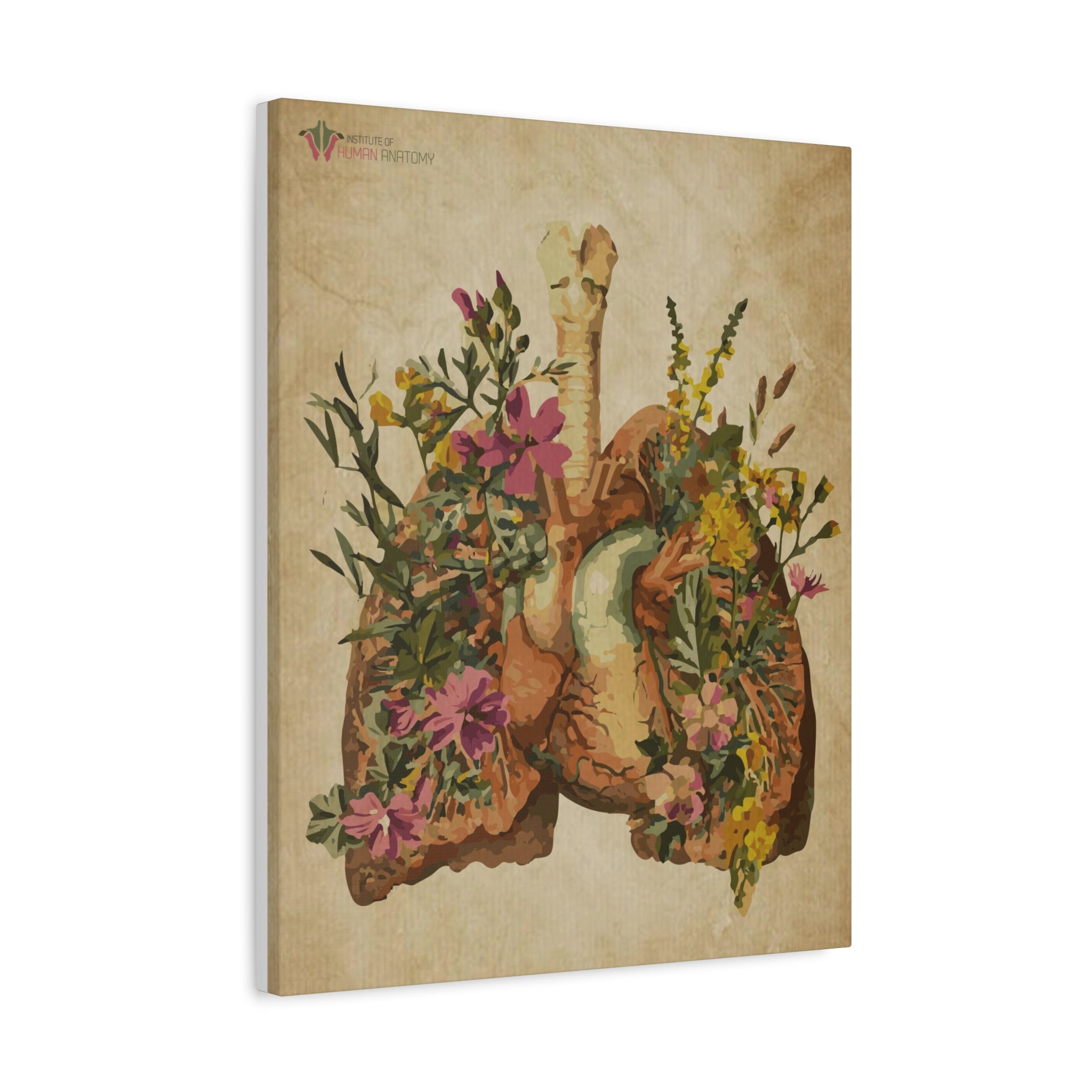 "Lungs In Bloom" Canvas Print