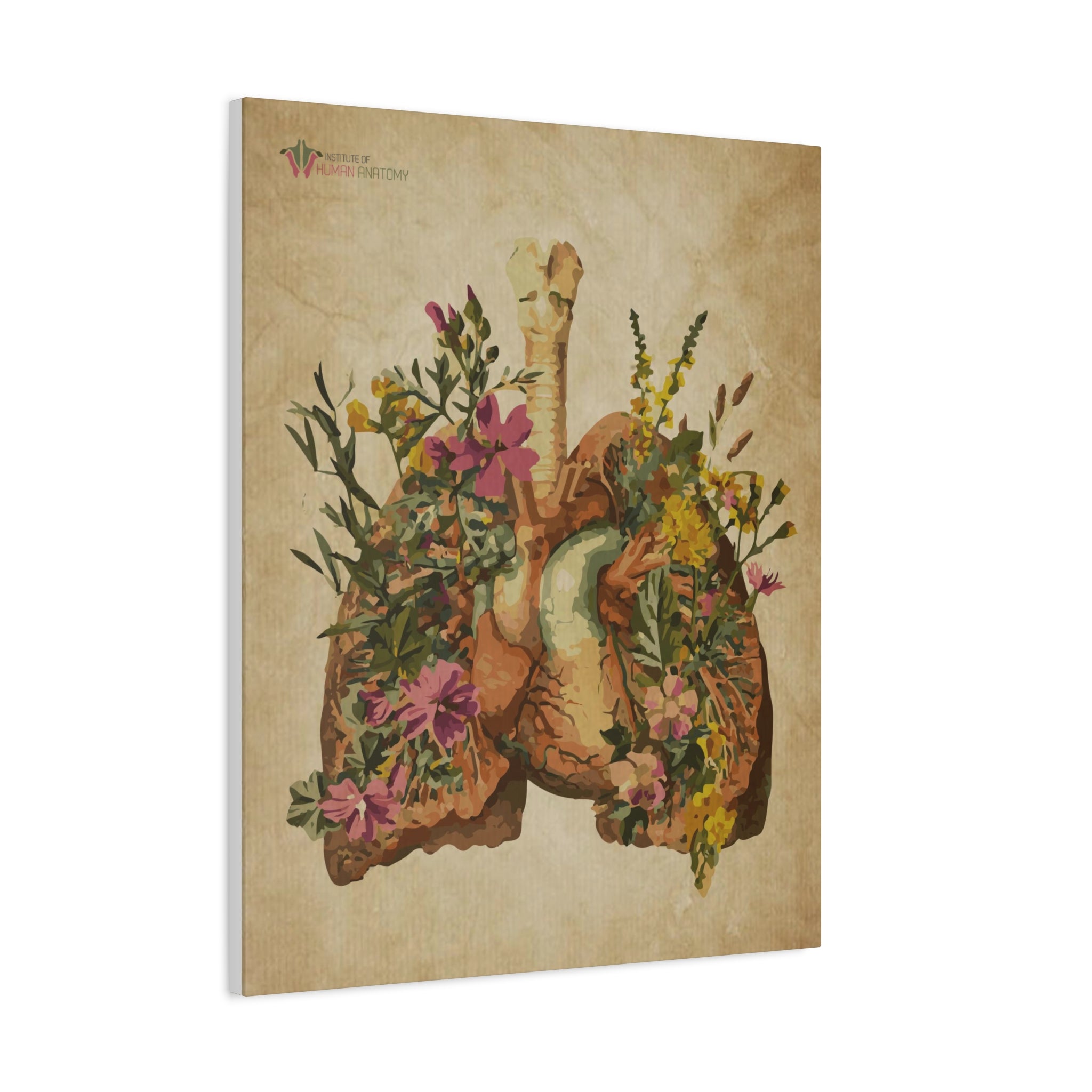 "Lungs In Bloom" Canvas Print