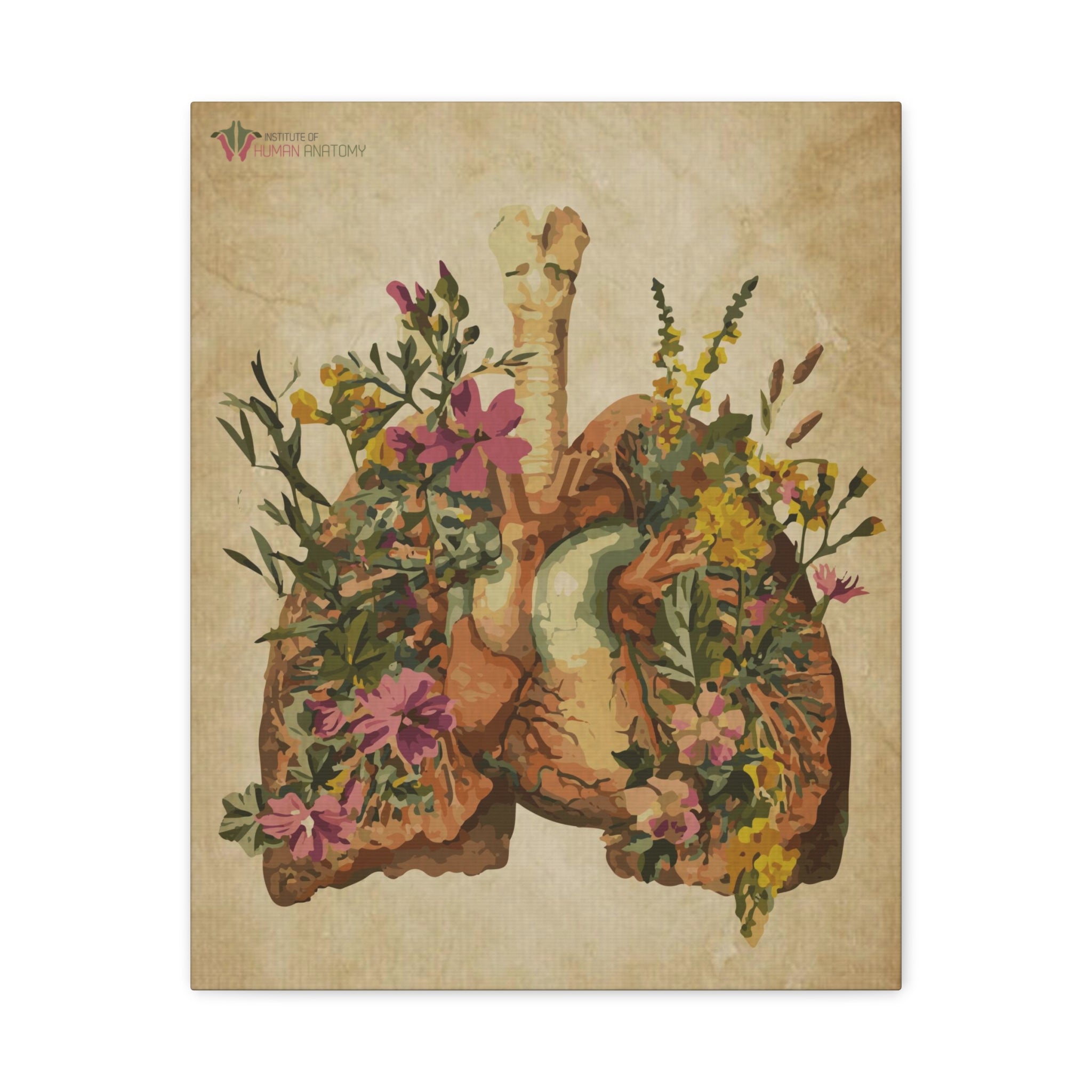 "Lungs In Bloom" Canvas Print