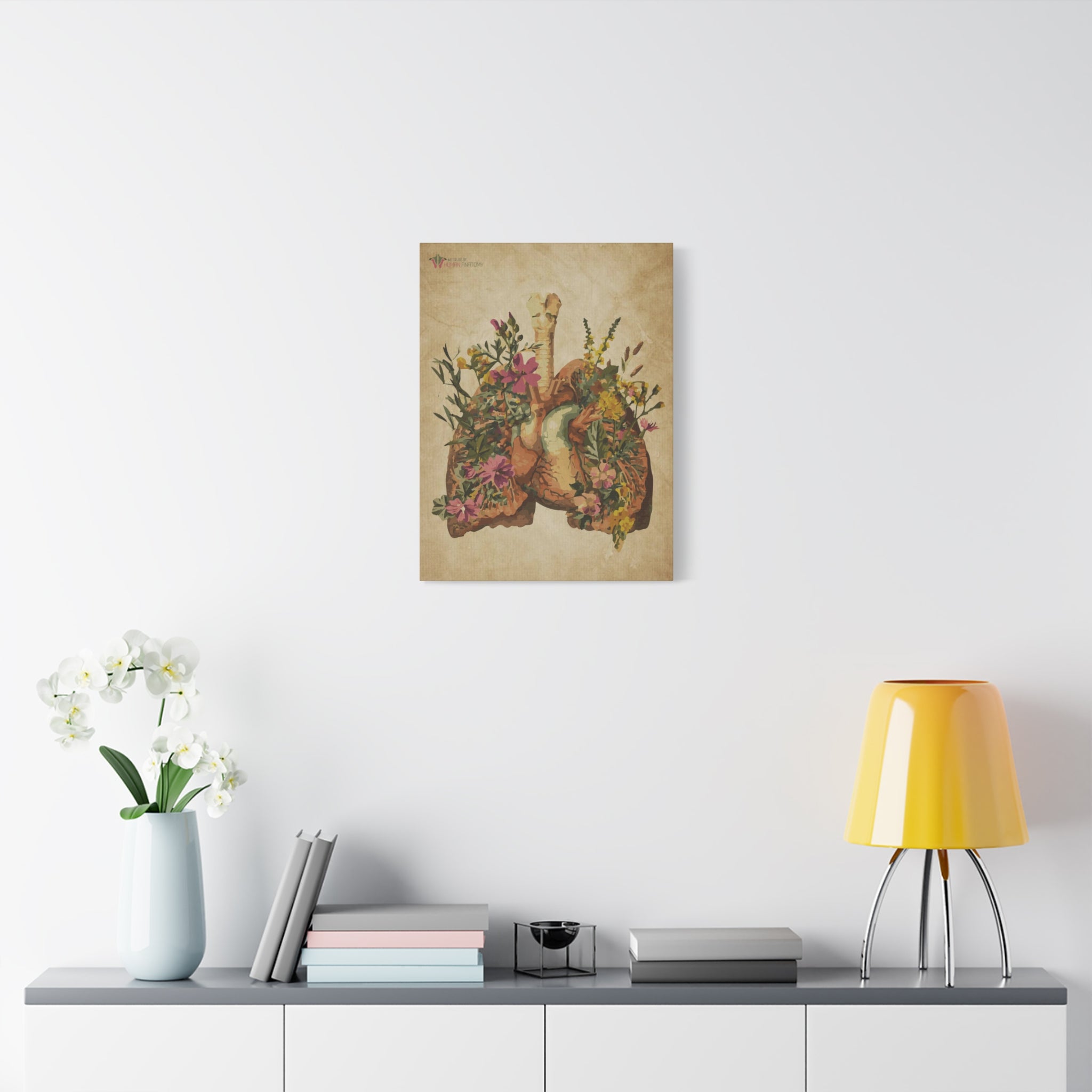 "Lungs In Bloom" Canvas Print