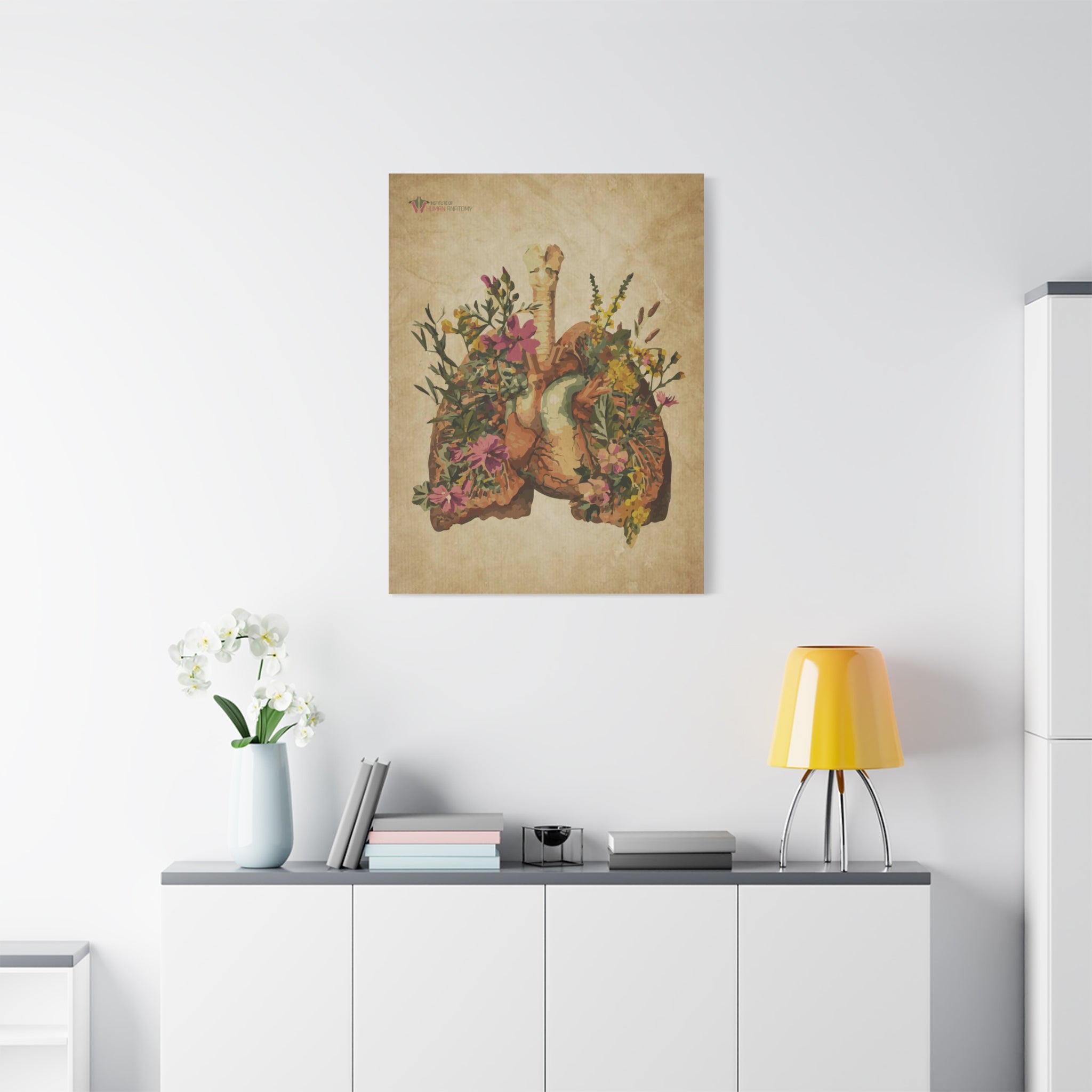 "Lungs In Bloom" Canvas Print