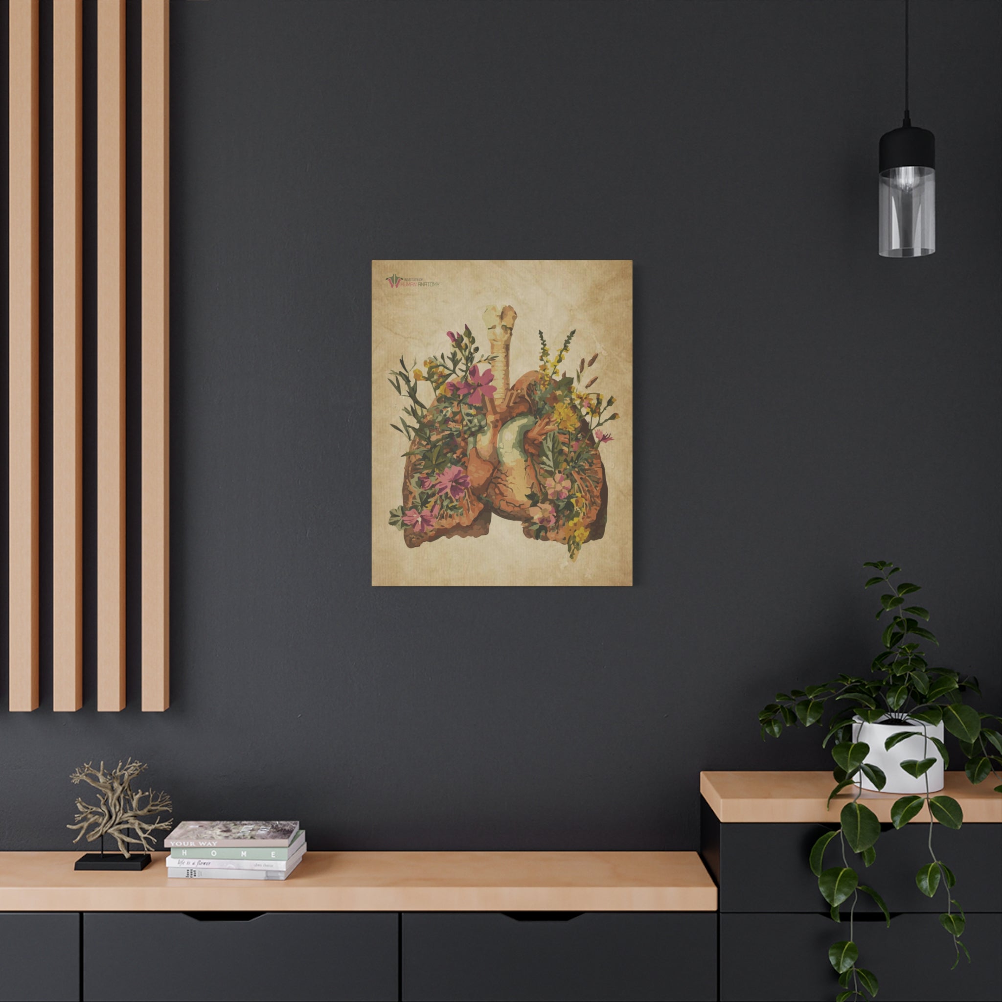 "Lungs In Bloom" Canvas Print