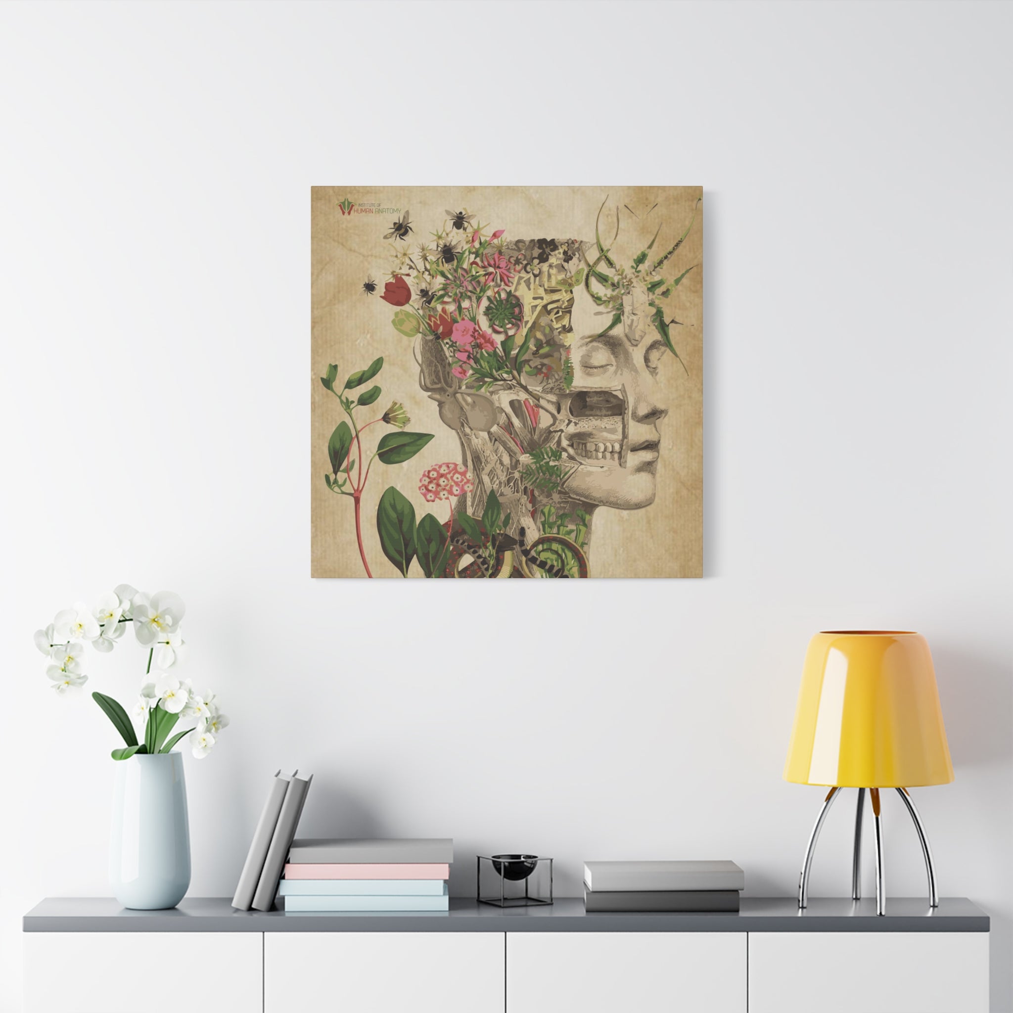 "Nature & Anatomy" V2 Canvas Print