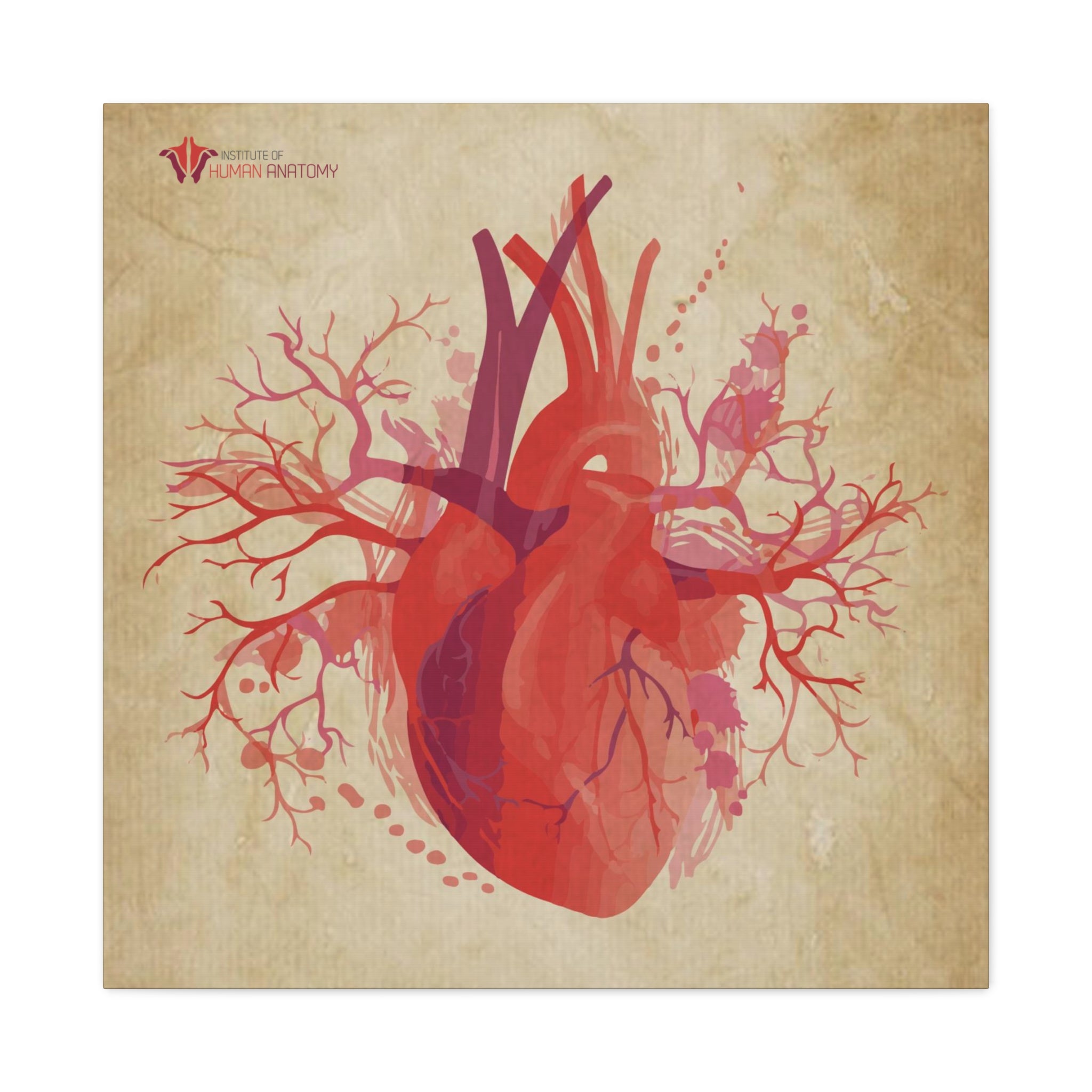 "The Visceral Heart" Canvas Print