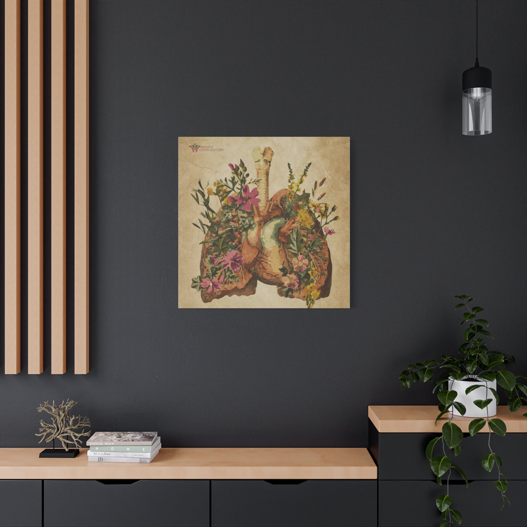 "Lungs In Bloom" Canvas Print