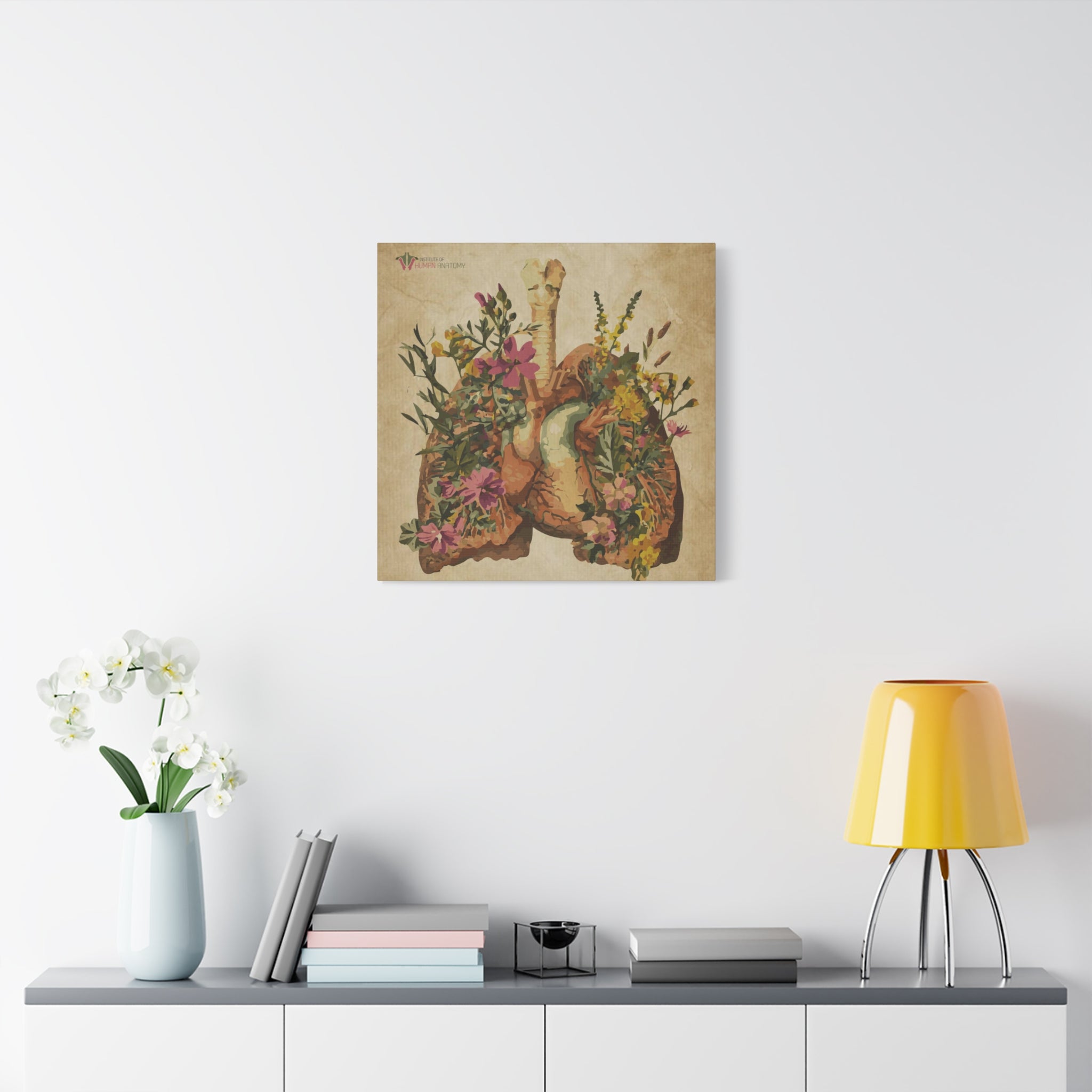 "Lungs In Bloom" Canvas Print
