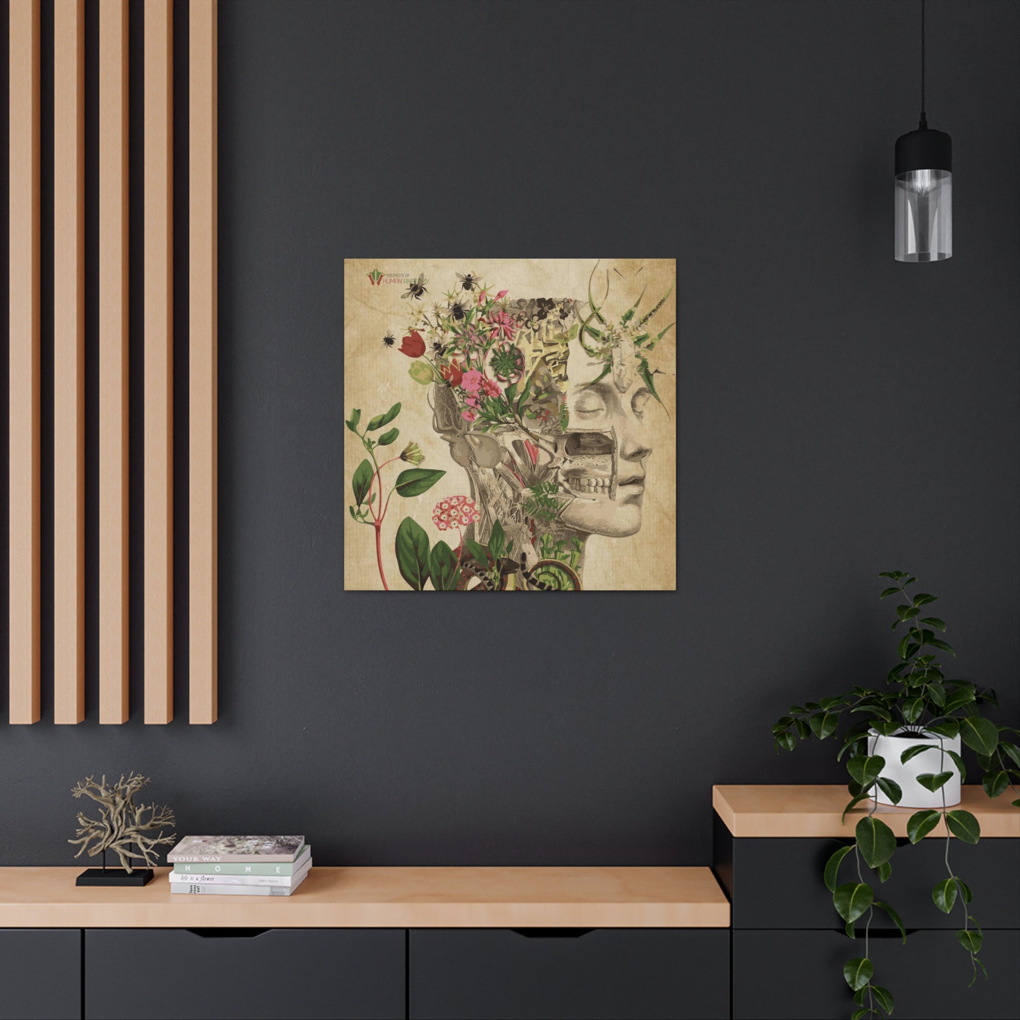 "Nature & Anatomy" V2 Canvas Print