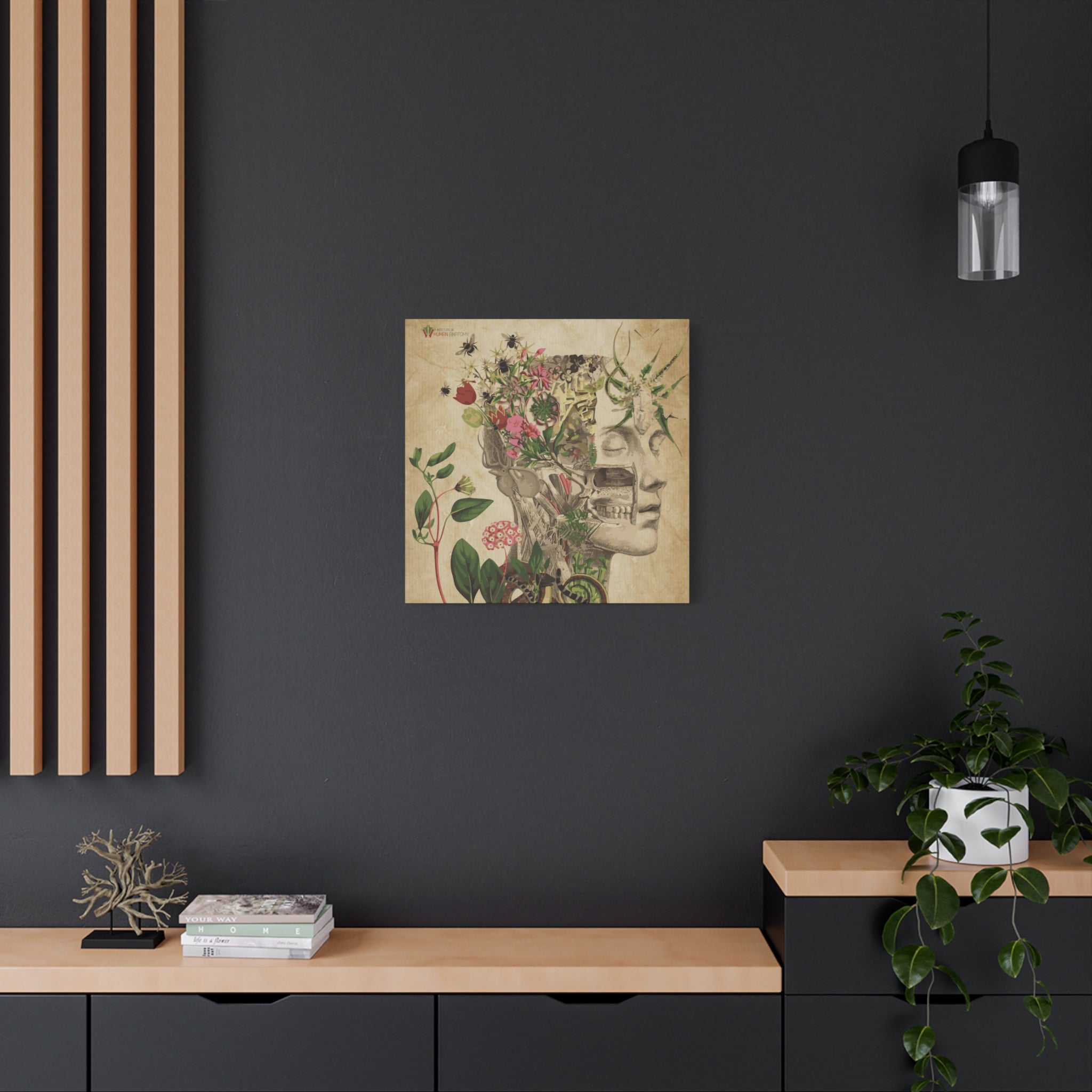 "Nature & Anatomy" V2 Canvas Print