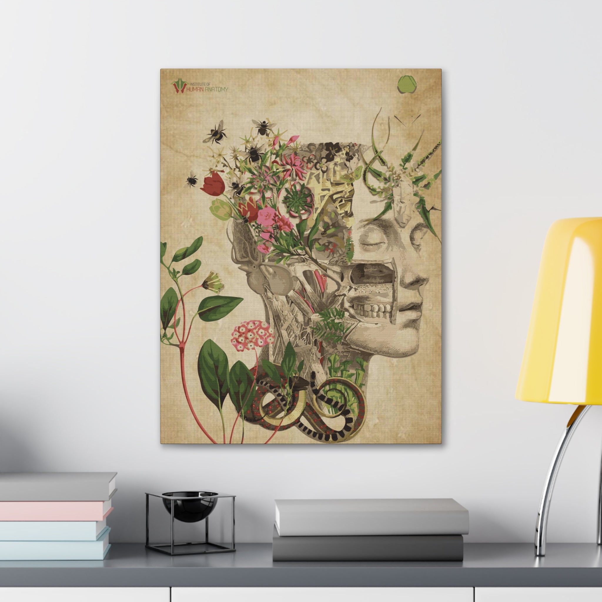"Nature & Anatomy" V2 Canvas Print