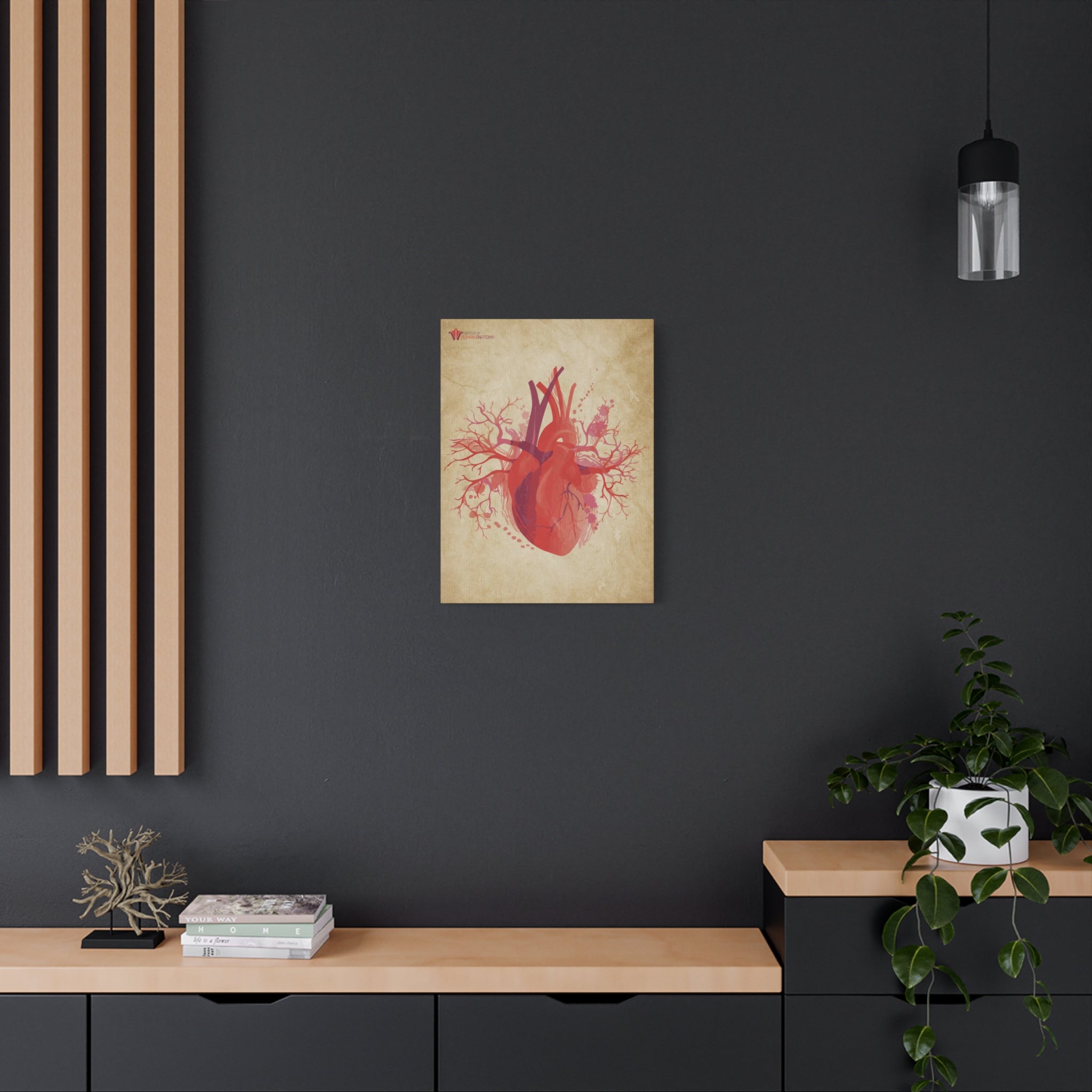 "The Visceral Heart" Canvas Print