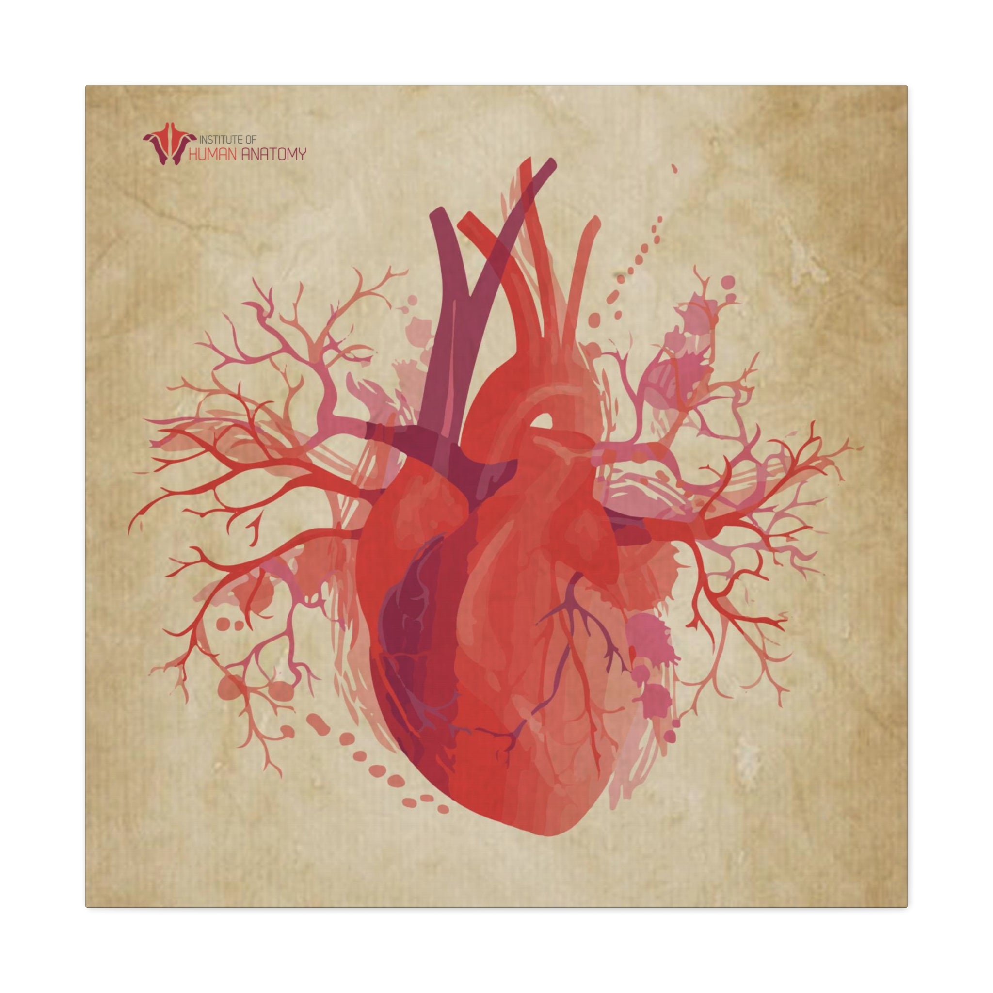 "The Visceral Heart" Canvas Print