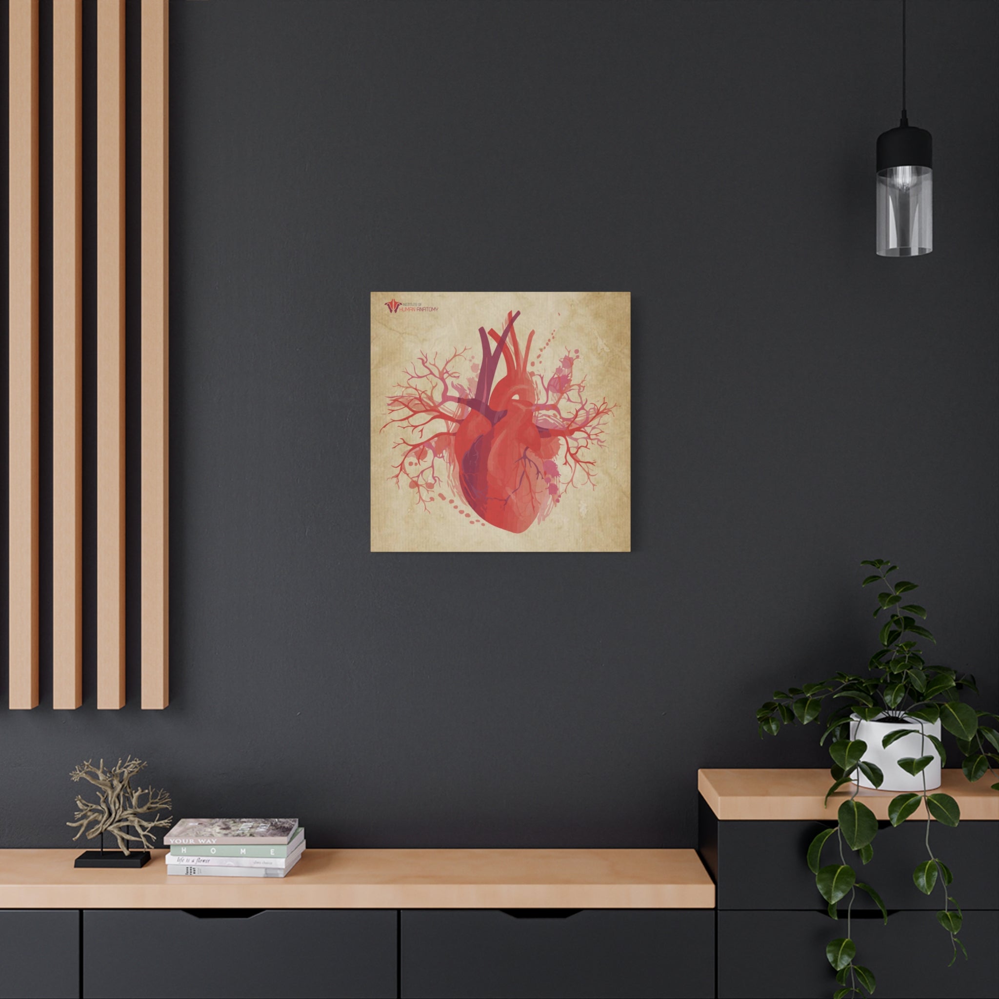 "The Visceral Heart" Canvas Print