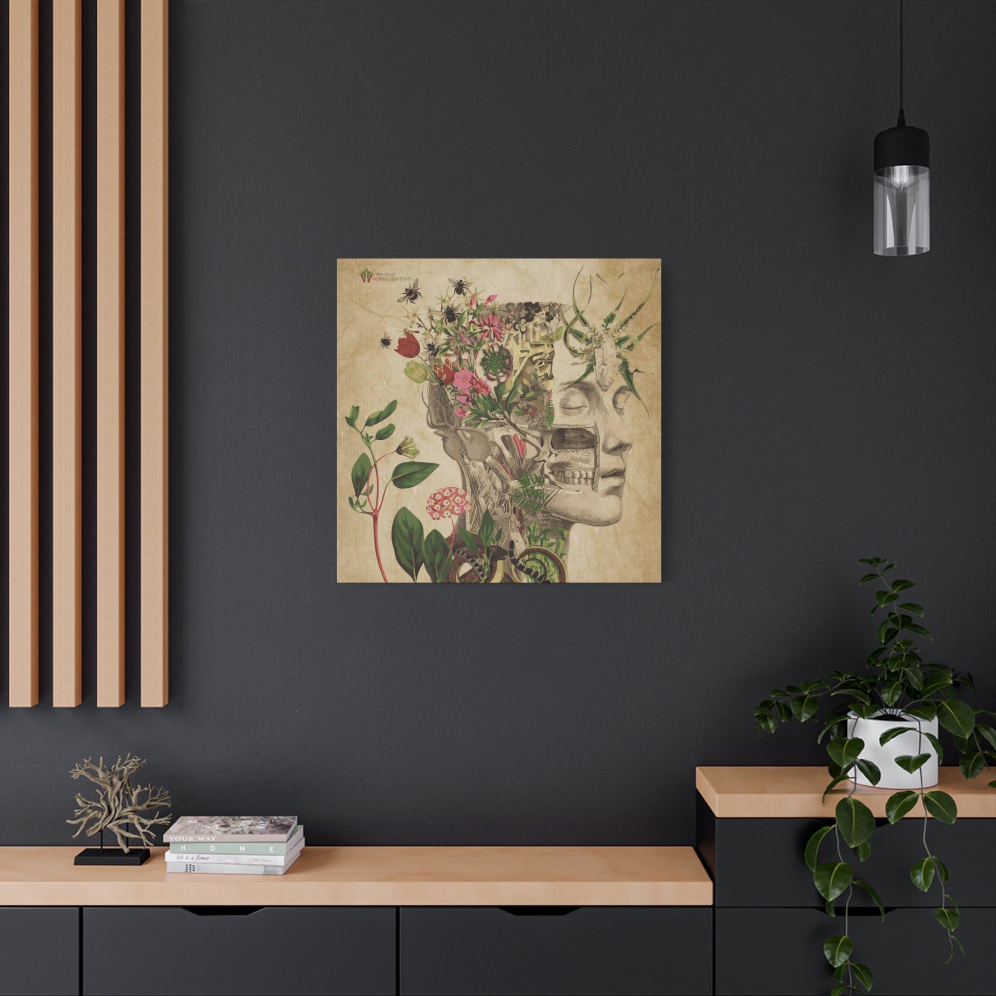 "Nature & Anatomy" V2 Canvas Print