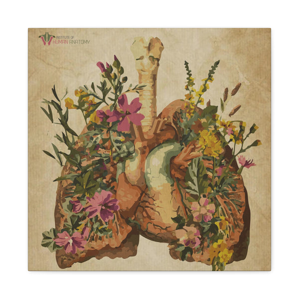 "Lungs In Bloom" Canvas Print