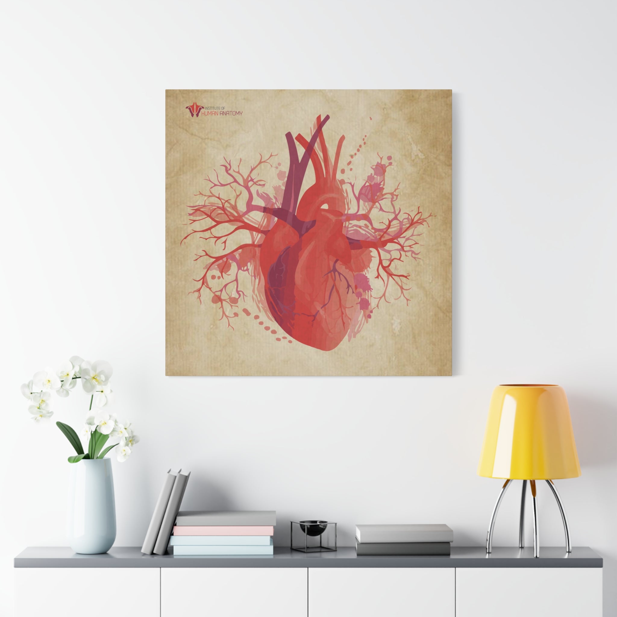 "The Visceral Heart" Canvas Print