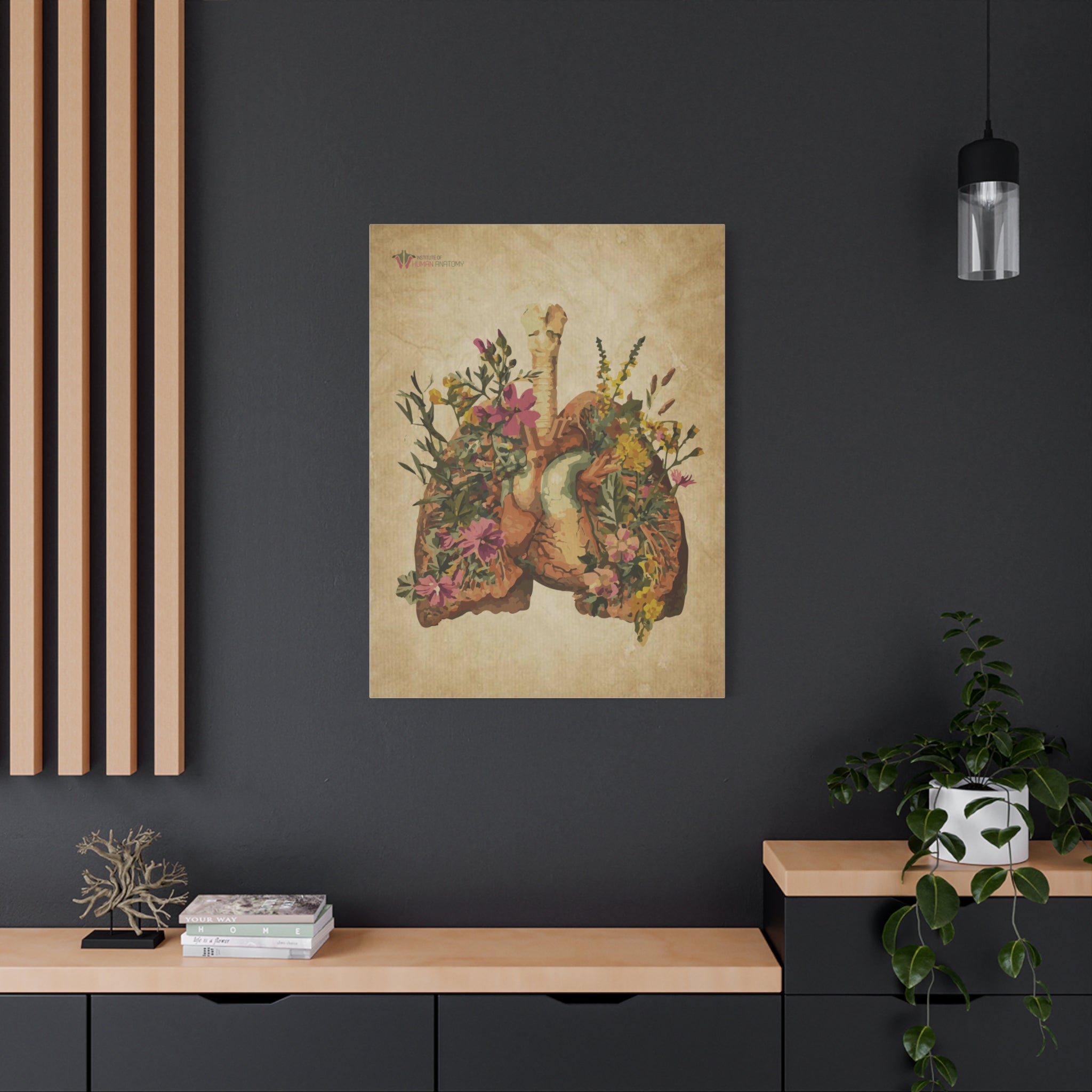 "Lungs In Bloom" Canvas Print
