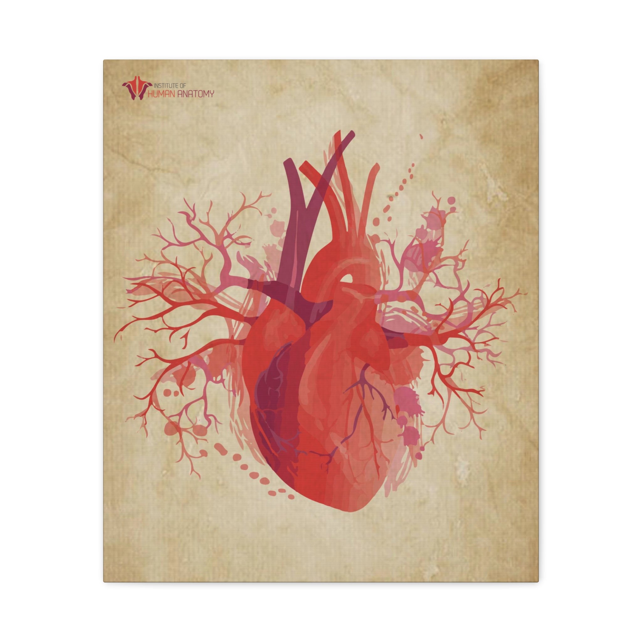 "The Visceral Heart" Canvas Print