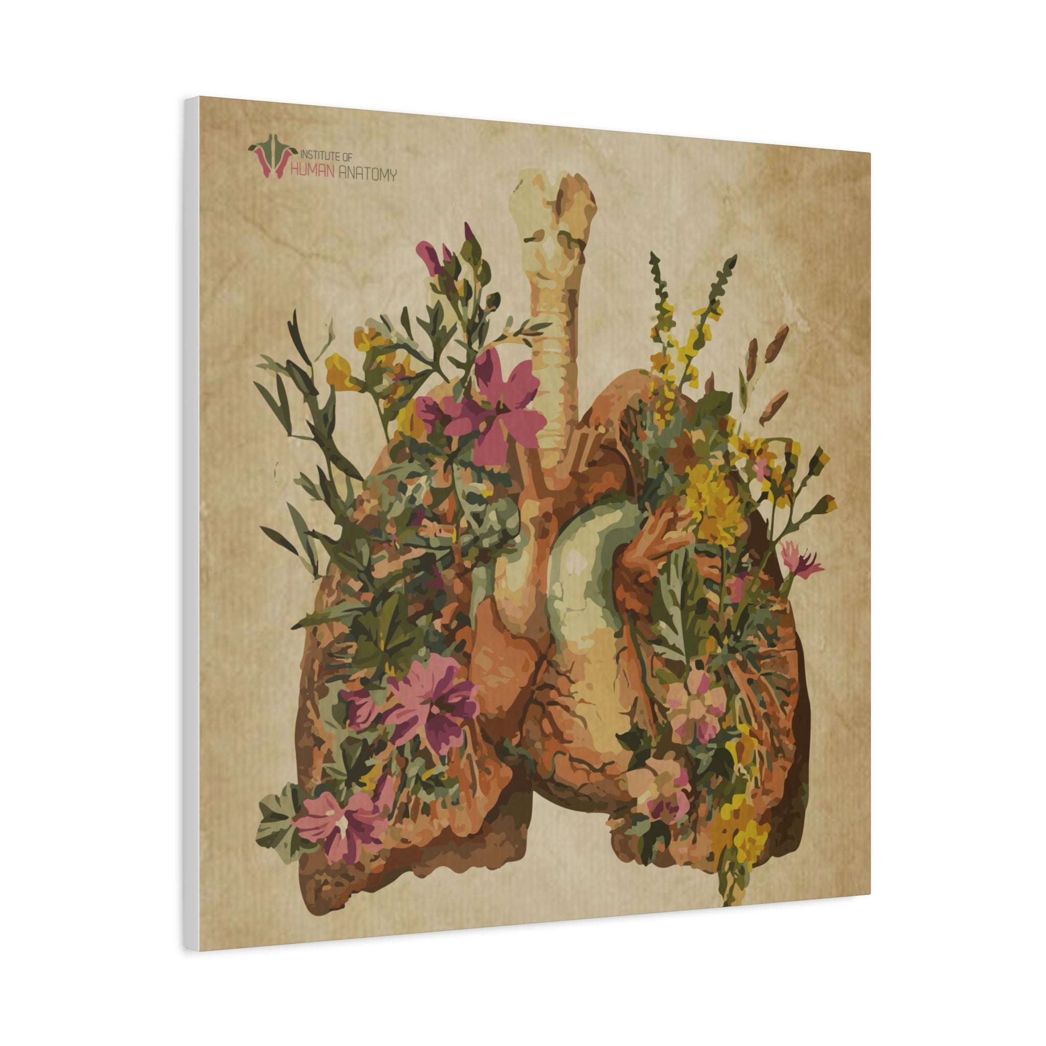 "Lungs In Bloom" Canvas Print