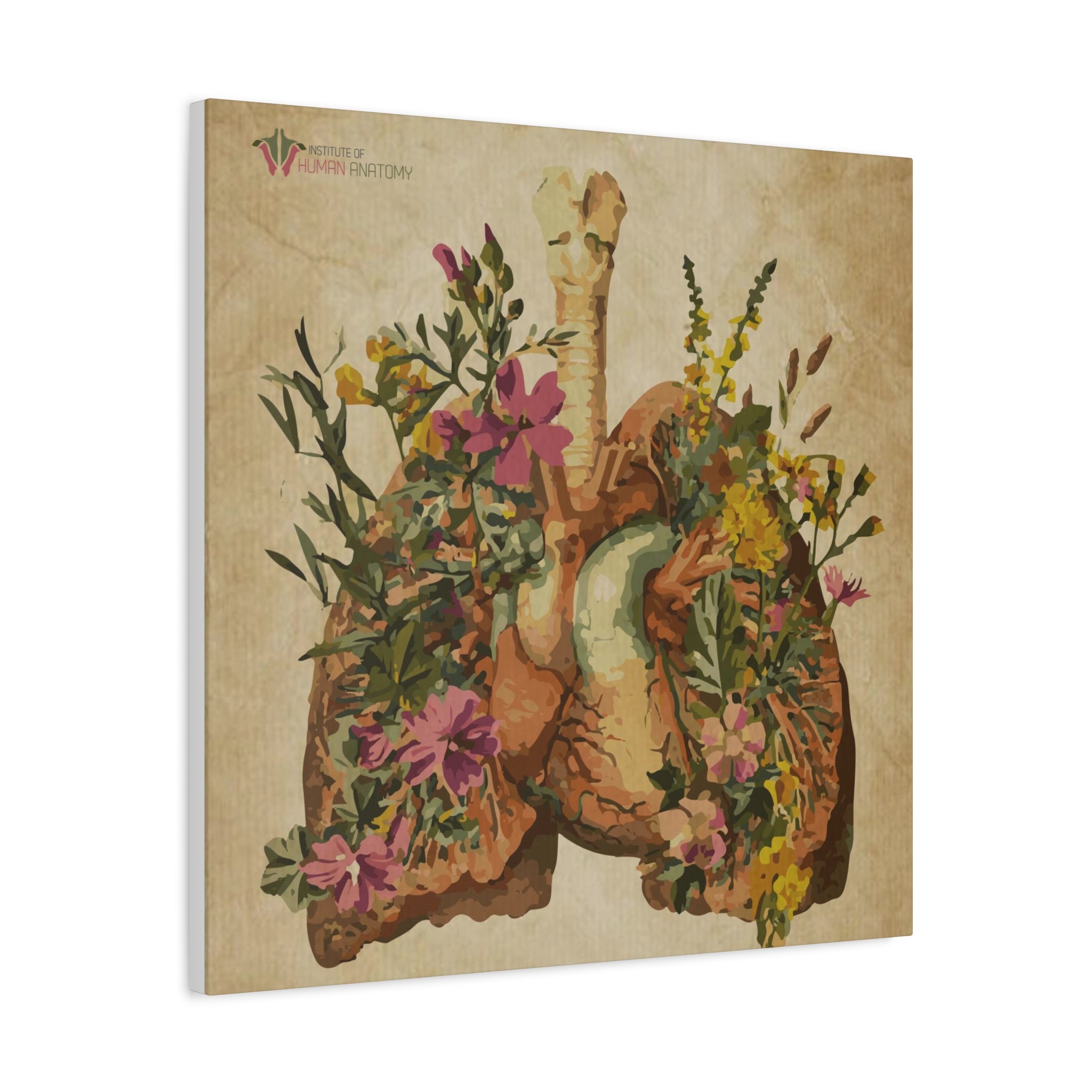 "Lungs In Bloom" Canvas Print