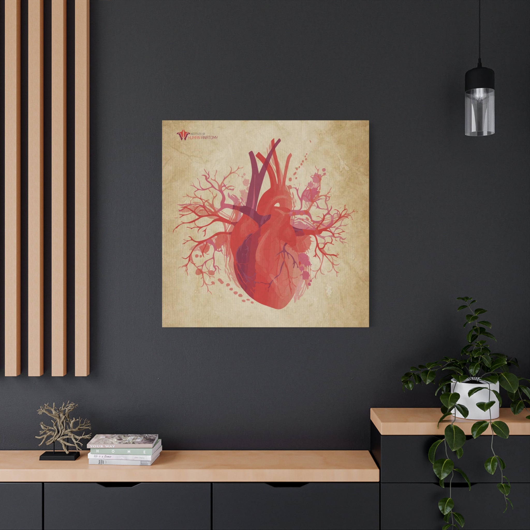 "The Visceral Heart" Canvas Print