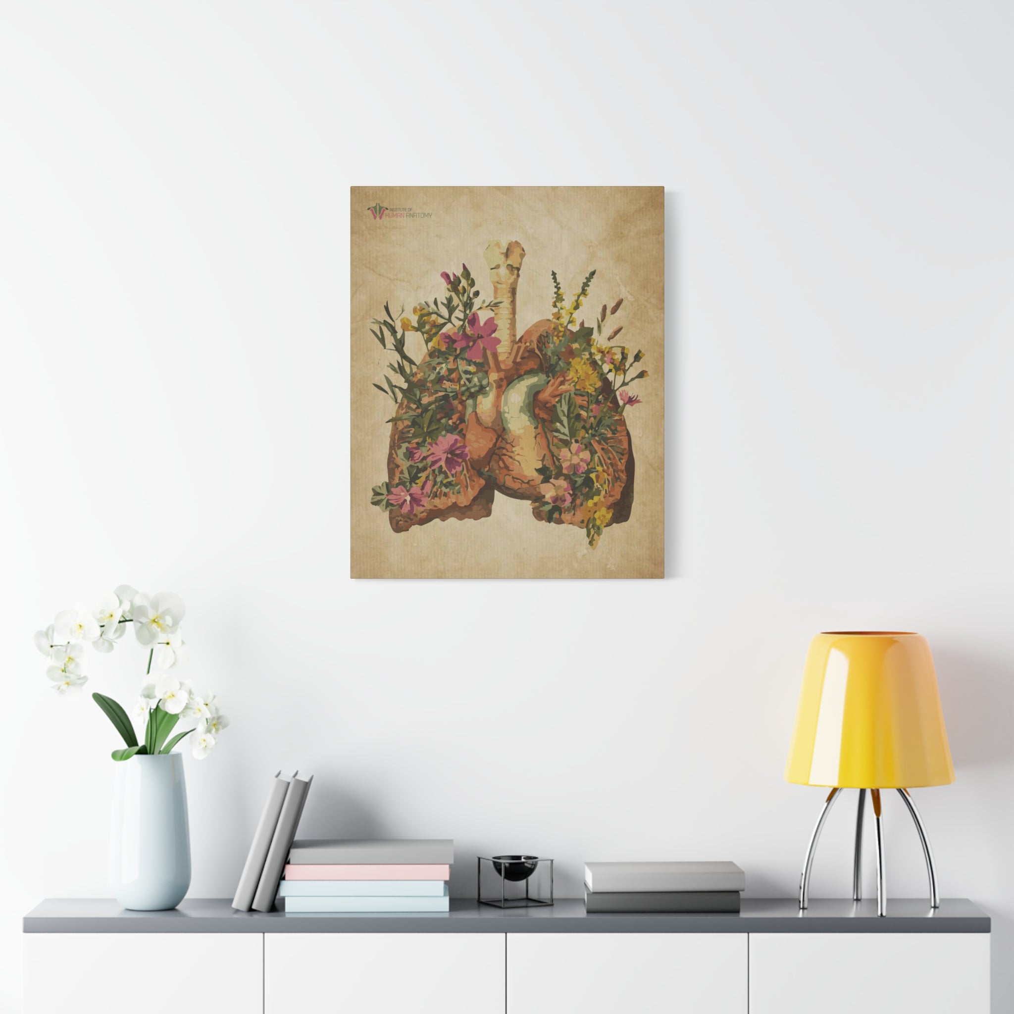 "Lungs In Bloom" Canvas Print