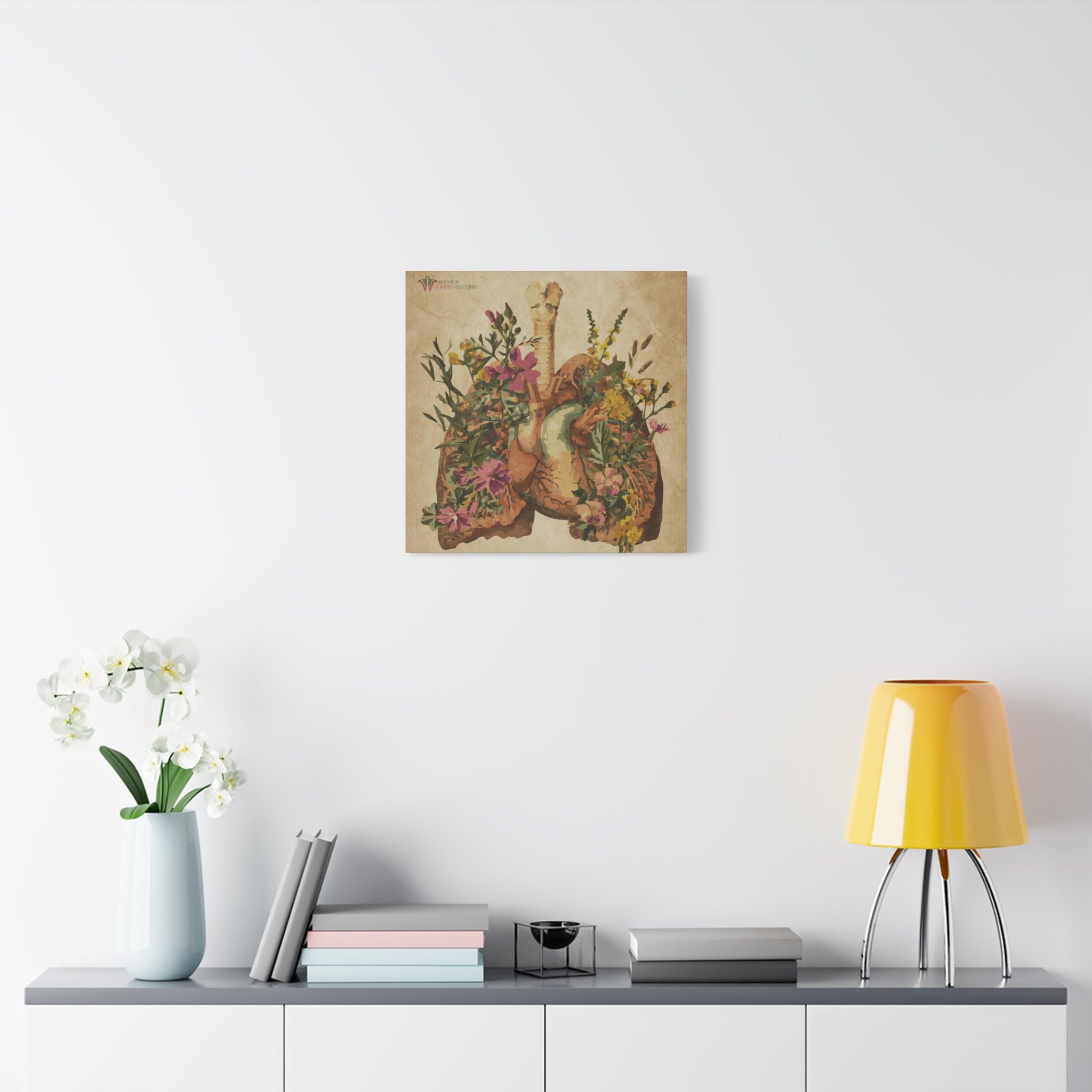 "Lungs In Bloom" Canvas Print