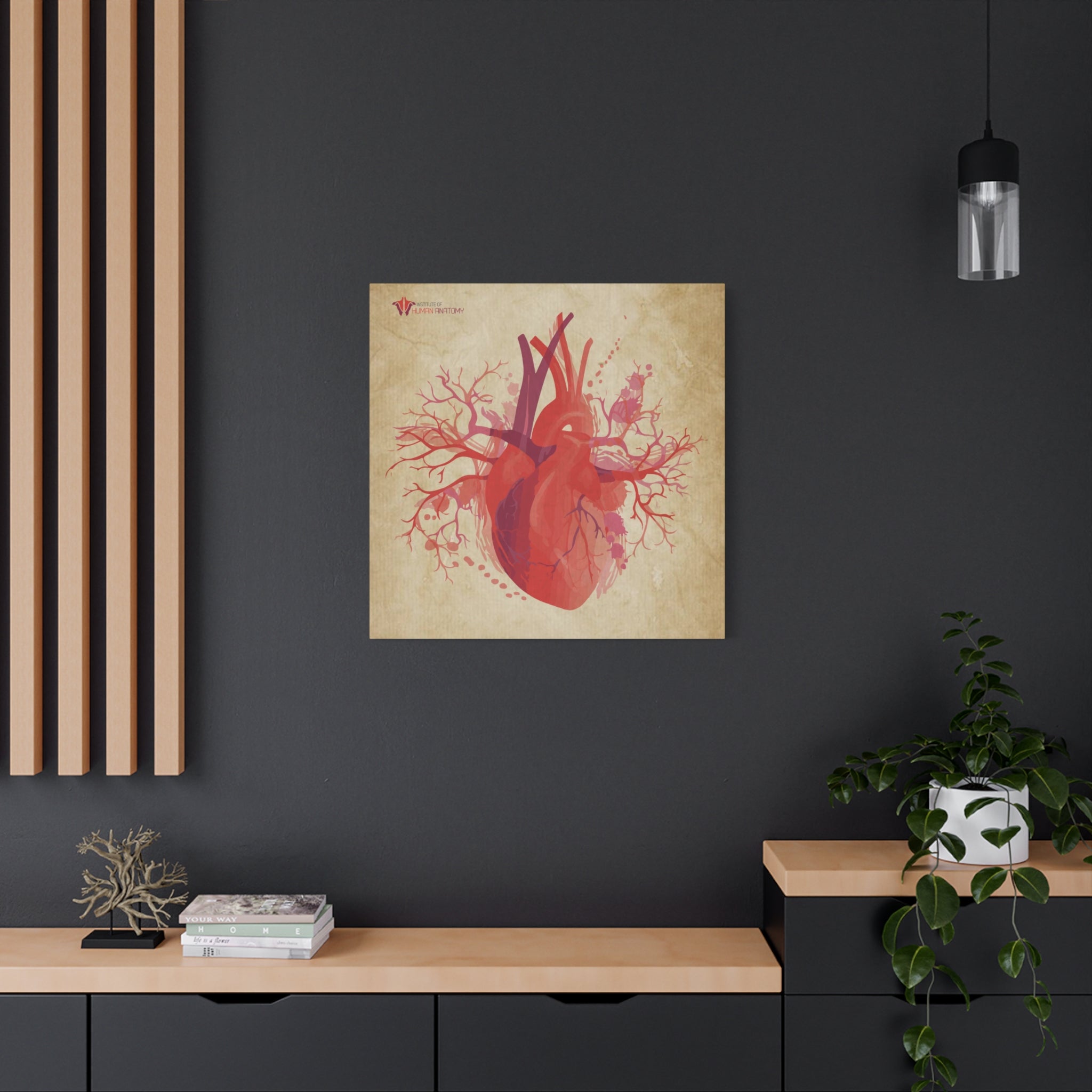 "The Visceral Heart" Canvas Print