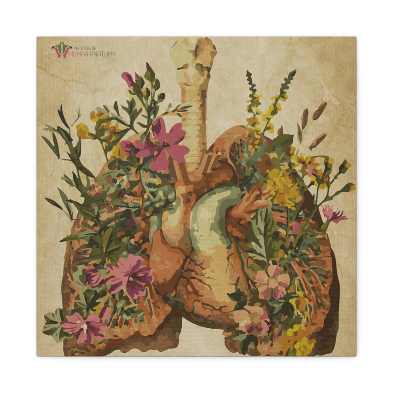 "Lungs In Bloom" Canvas Print