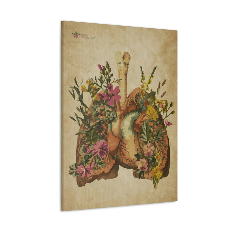 "Lungs In Bloom" Canvas Print